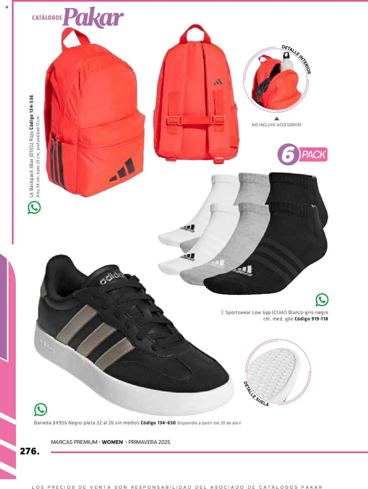 Nuevas ofertas de SC Pakar válidas en toda la República Mexicana desde el 06.03.2025. ¡Encuentra las mejores ofertas en SC Pakar catálogo Women! | Página: 276