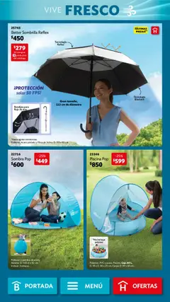 Nuevas ofertas de Betterware válidas en toda la República Mexicana desde el 05.05.2025. ¡Encuentra las mejores ofertas en Betterware campaña 5 2025! | Página: 107 | Productos: Sombra, Carpa, Sombrilla