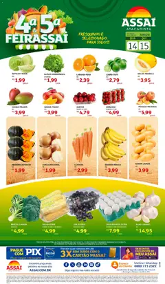 Encarte Assaí Atacadista - GO - Pré-Visualização do folheto da loja Assaí Atacadista, válido de 14.01.2026