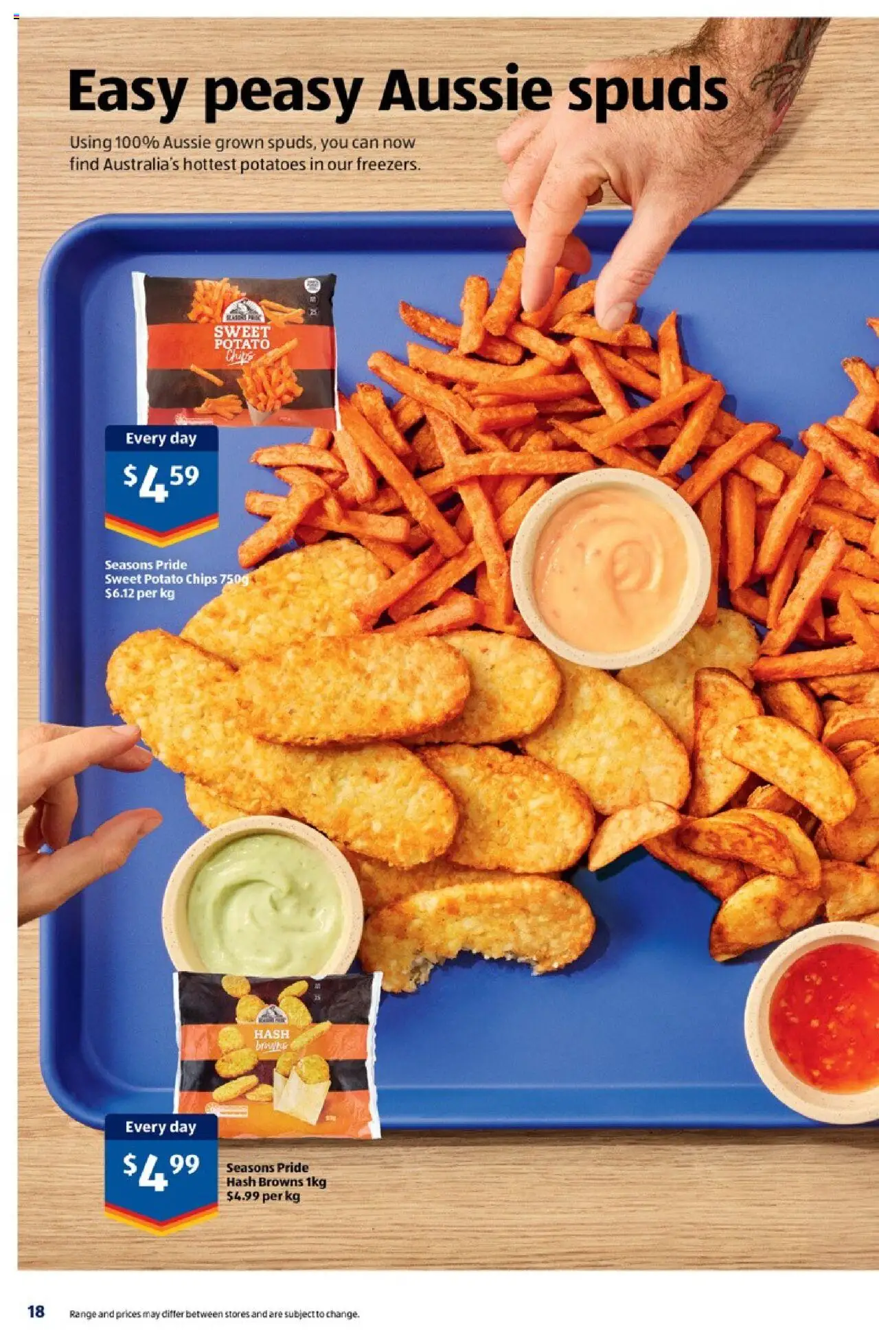 Aldi catalogue - valid from 08.10.2025 | Page: 18 | Products: Chips, Potatoes