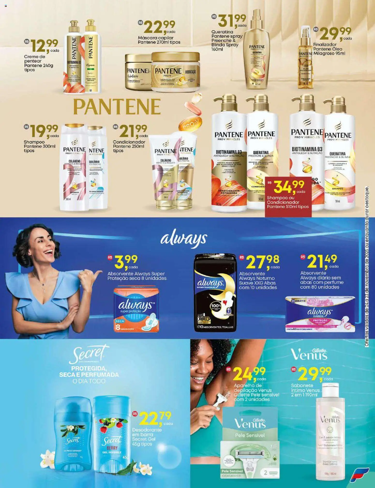 Frangolândia Folheto - válido de 04.11.2025 | Página: 4 | Produtos: Shampoo, Colágeno, Condicionador, Sabonete