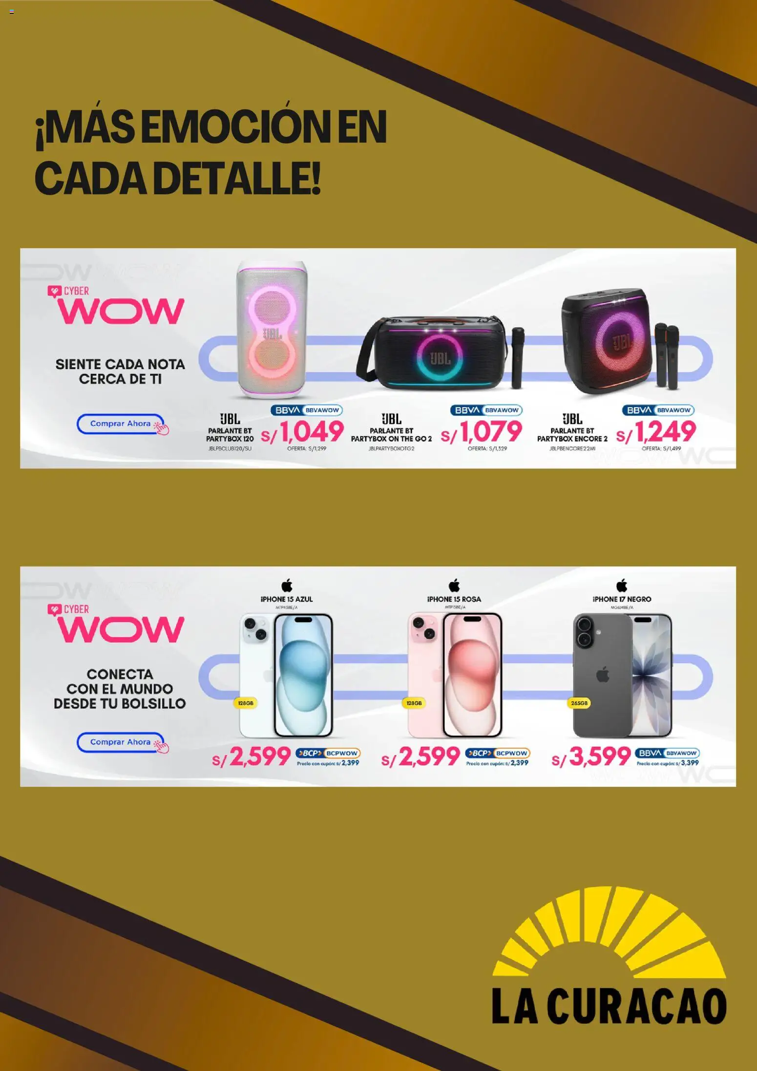 Catálogo La Curacao válido desde 20.04.2026 | Página: 5 | Productos: Parlante