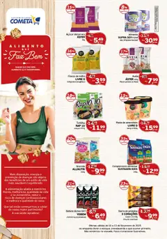 Cometa Supermercados - Ofertas Alimento Que Faz Bem - Pré-Visualização do folheto da loja Cometa Supermercados, válido de 03.11.2025