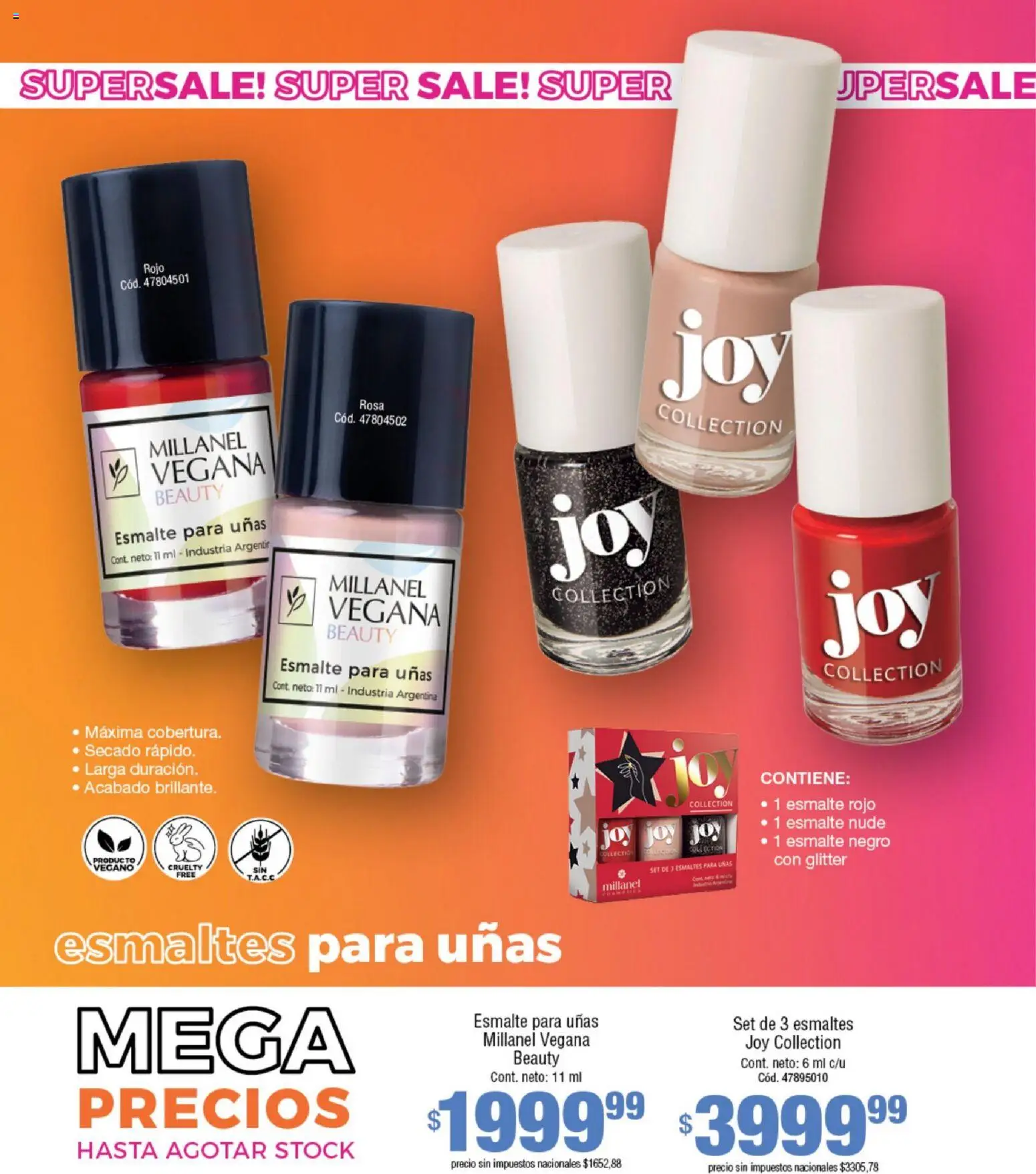 Millanel - Catálogo │ válido desde el 08.12.2025 | Página: 114 | Productos: Glitter