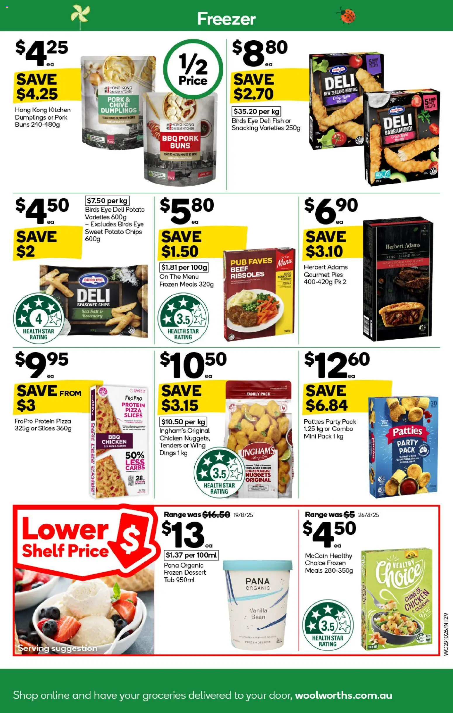Woolworths catalogue - valid from 29.10.2025 | Page: 29 | Products: Chicken, Fish, Beef, Freezer