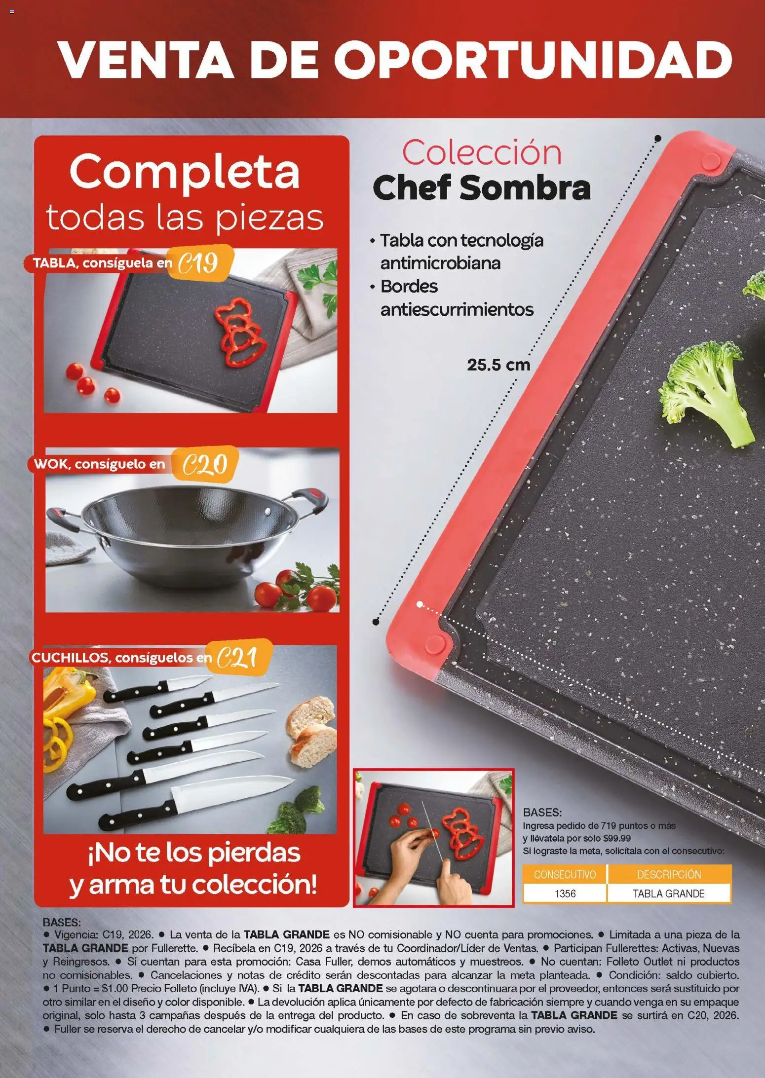 Nuevas ofertas de Fuller válidas en toda la República Mexicana desde el 24.12.2025. ¡Encuentra las mejores ofertas en Fuller Revista Gana Más C19! | Página: 30 | Productos: Sombra, Té