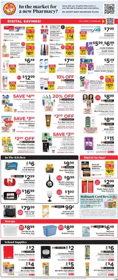 ShopRite Weekly Ad 2 - valid from 13.07.2025 | Page: 8 | Products: Conditioner, Toothpaste, Tampons, Cream