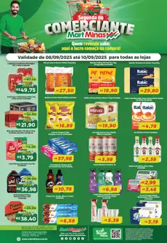 Mart Minas - Ofertas Segunda do Comerciante - Pré-Visualização do folheto da loja Mart Minas, válido de 08.09.2025
