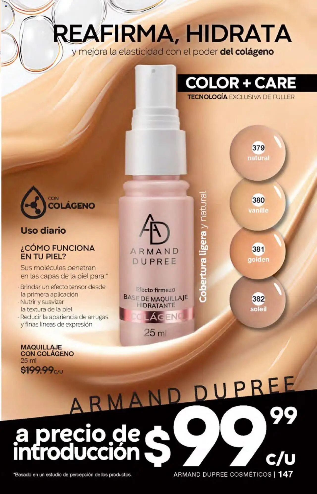 Nuevas ofertas de Fuller válidas en toda la República Mexicana desde el 20.08.2025. ¡Encuentra las mejores ofertas en Fuller - Campaña 10 2025! | Página: 149 | Productos: Base de maquillaje, Maquillaje