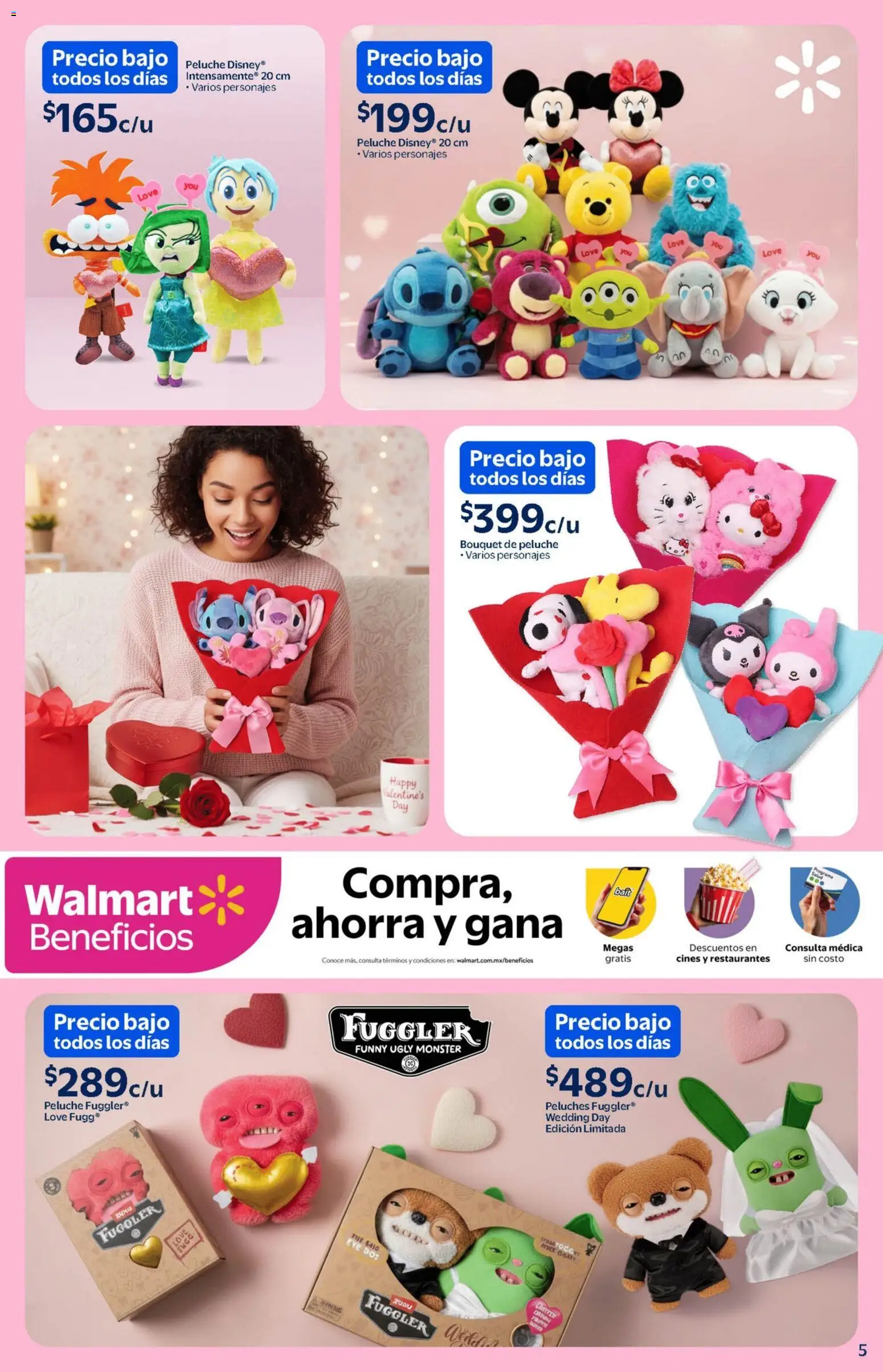 Nuevas ofertas de Walmart válidas en toda la República Mexicana desde el 14.01.2026. ¡Encuentra las mejores ofertas en Walmart catálogo Detalles que enamoran a precios bajos! | Página: 5
