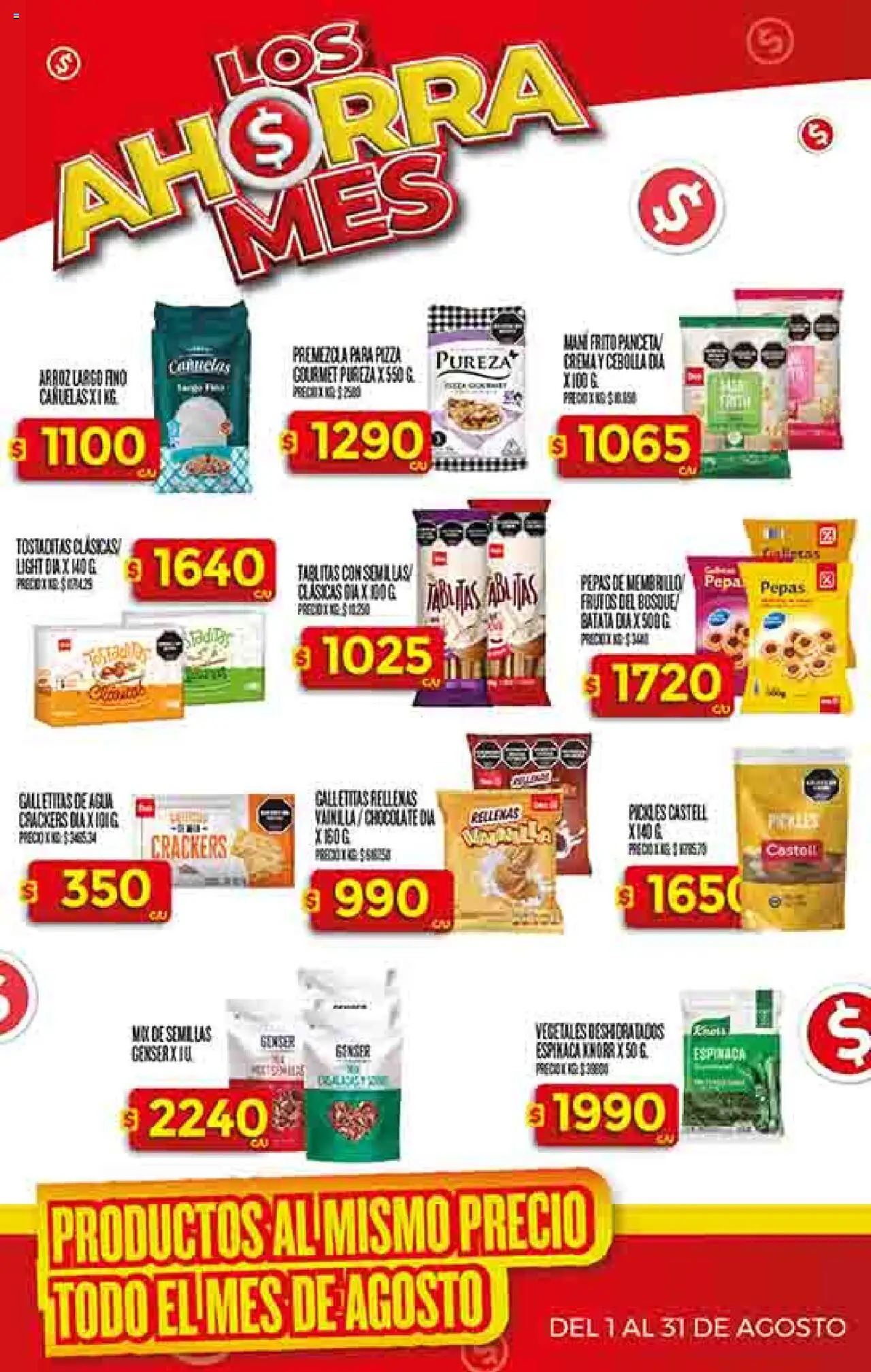 Supermercado DIA Ofertas │ válido desde el 27.08.2025 | Página: 26 | Productos: Galletitas, Agua, Semillas, Chocolate