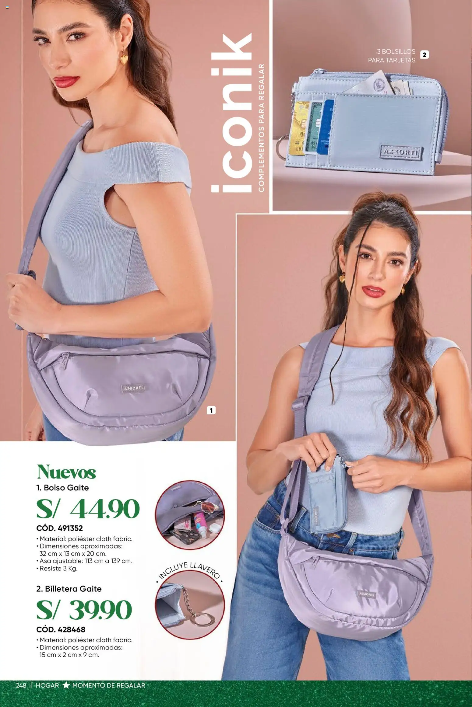 Catálogo Azzorti válido desde 03.11.2025 | Página: 250 | Productos: Bolso, Billetera