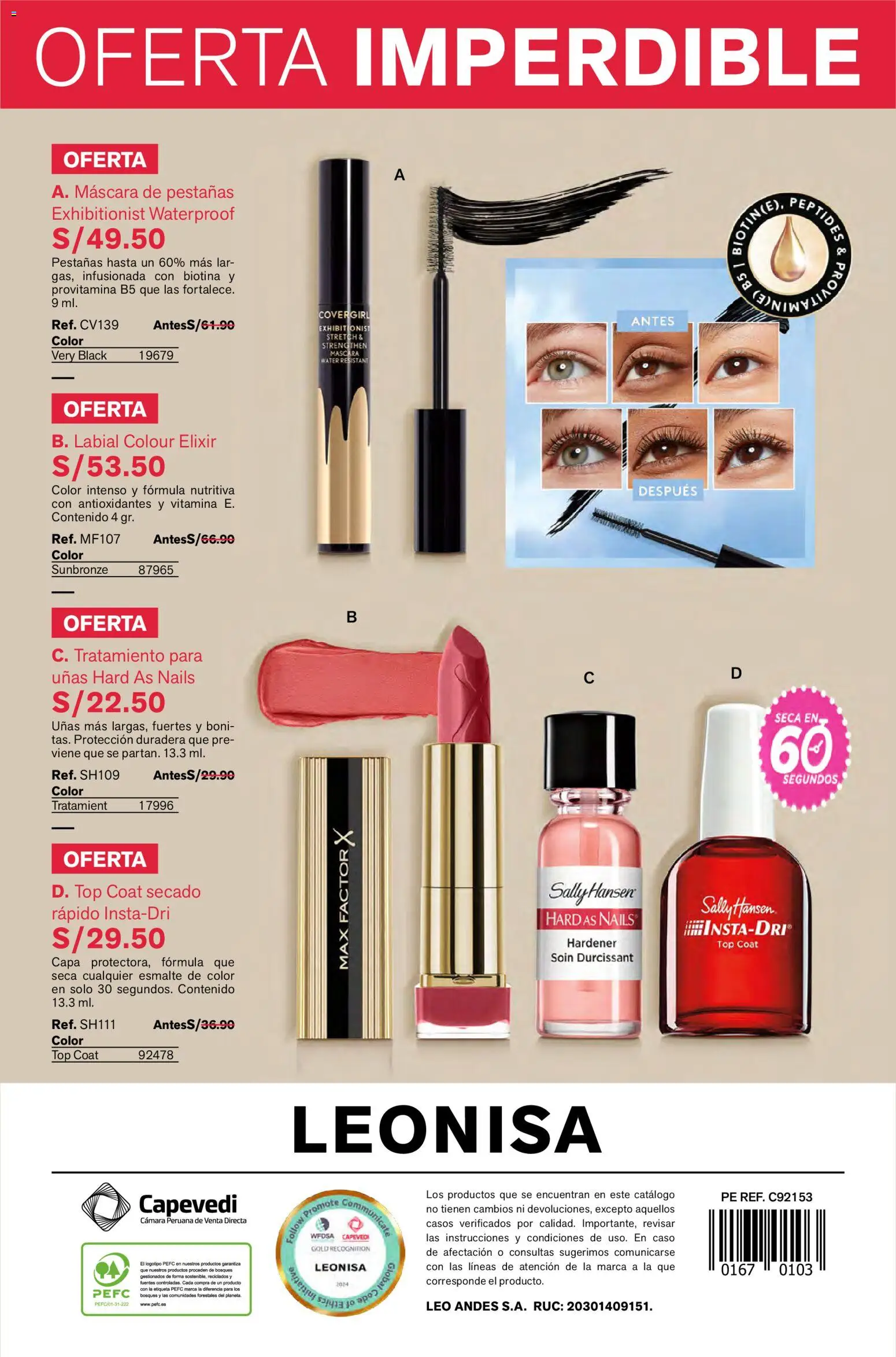 Catálogo Leonisa válido desde 26.12.2025 | Página: 78 | Productos: Máscara, Cámara
