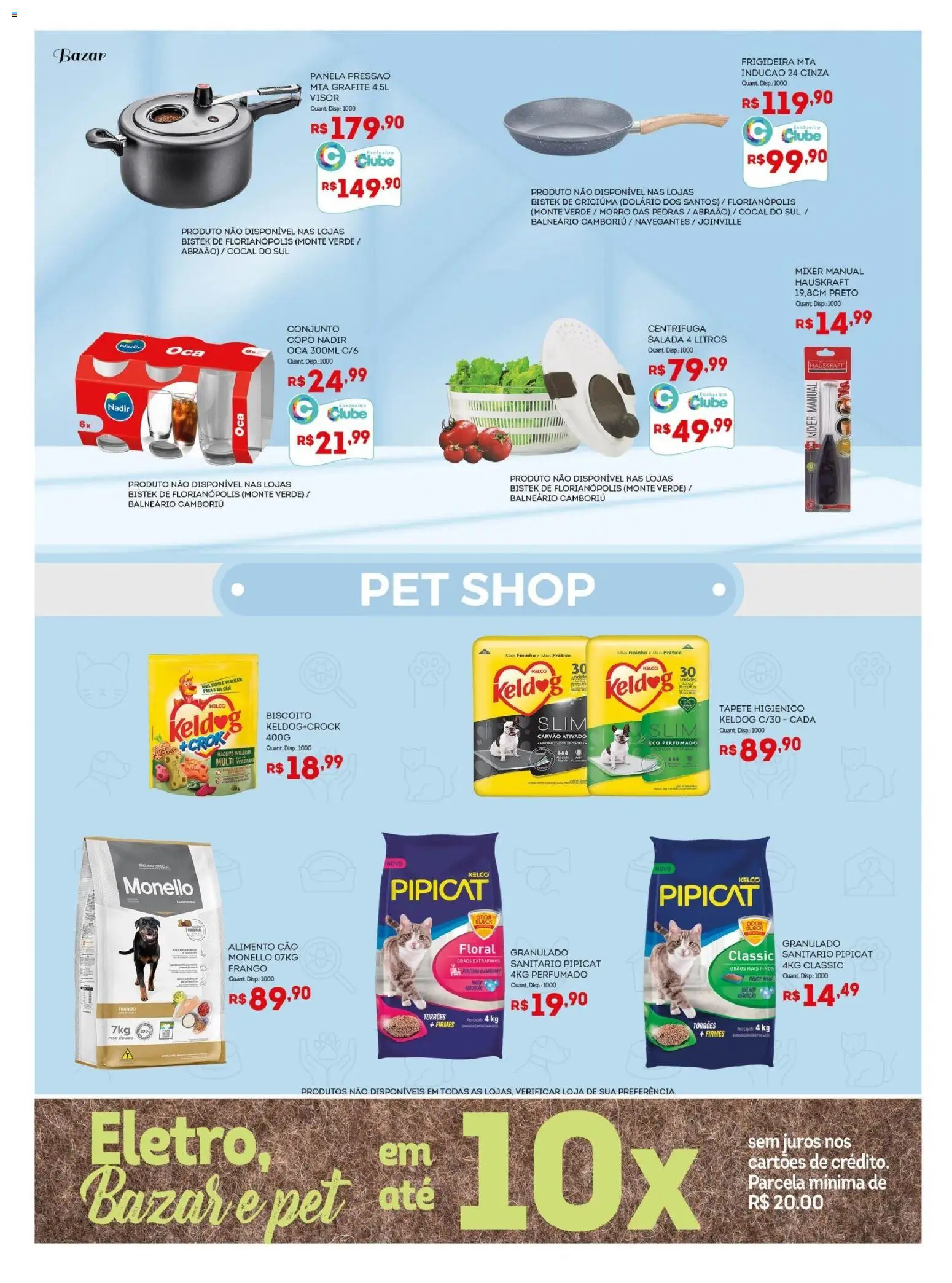 Bistek Supermercados Folheto - válido de 07.01.2026 | Página: 15 | Produtos: Frigideira, Biscoito, Tapete, Tapete higiênico