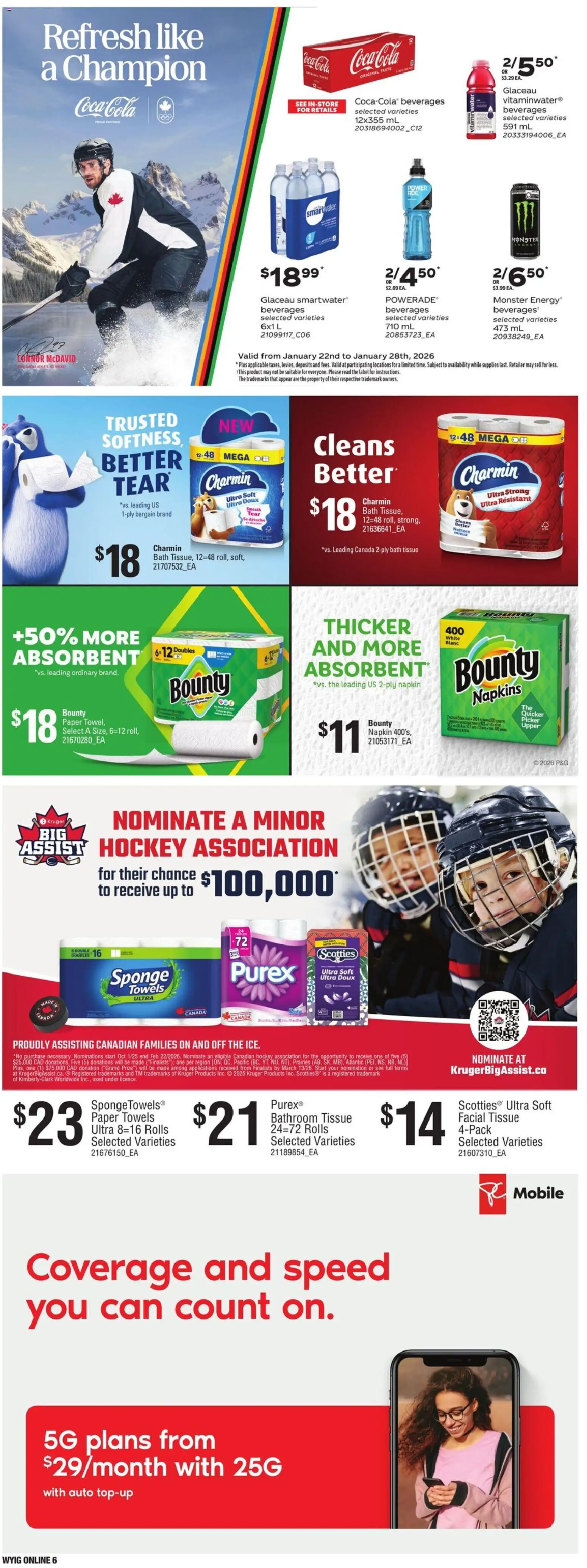 Independent Grocer flyer valid from 22.01.2026 | Page: 15 | Products: Sponge, Bath