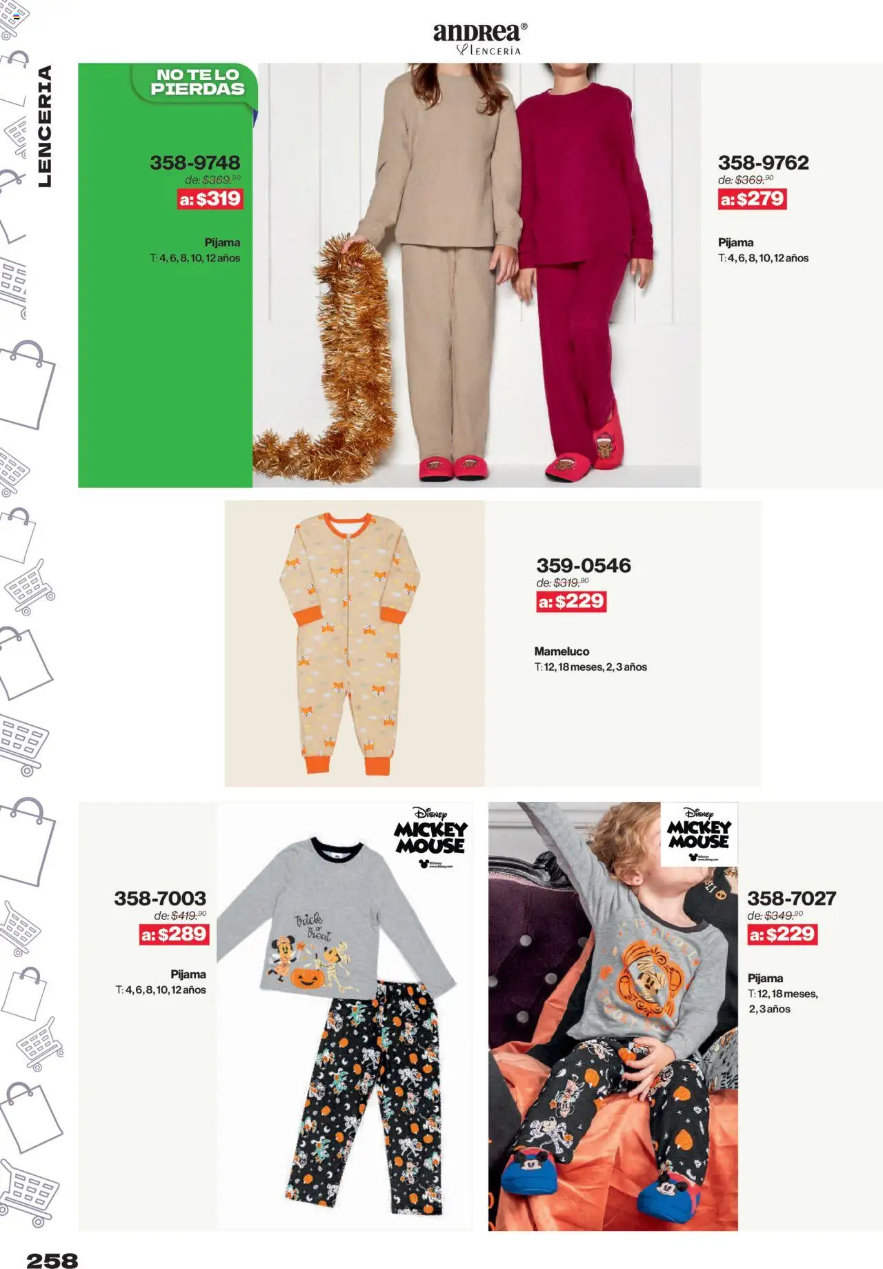 Nuevas ofertas de Andrea válidas en toda la República Mexicana desde el 10.08.2025. ¡Encuentra las mejores ofertas en Andrea - Catálogo Outlet! | Página: 258 | Productos: Mouse, Lenceria, Té, Mameluco
