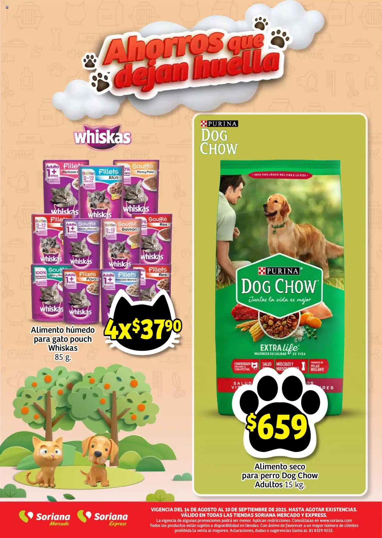 Nuevas ofertas de Soriana válidas en toda la República Mexicana desde el 14.08.2025. ¡Encuentra las mejores ofertas en Soriana - Ahorro Que Dejan Huella Mercado Nacional! | Página: 1 | Productos: Pollo, Atún