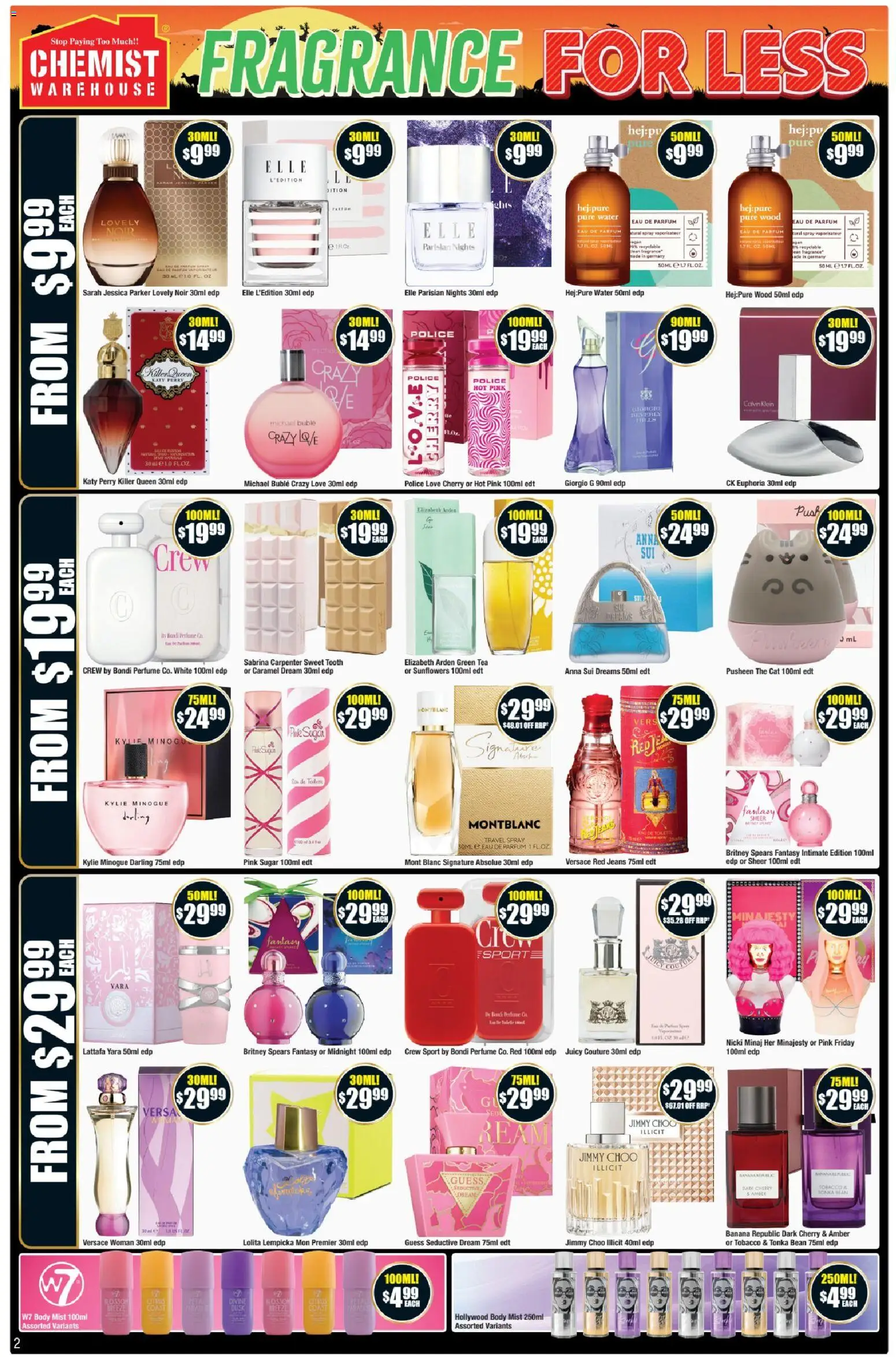 Chemist Warehouse catalogue - valid from 01.12.2025 | Page: 2 | Products: Tea, Wood, Water, Sugar