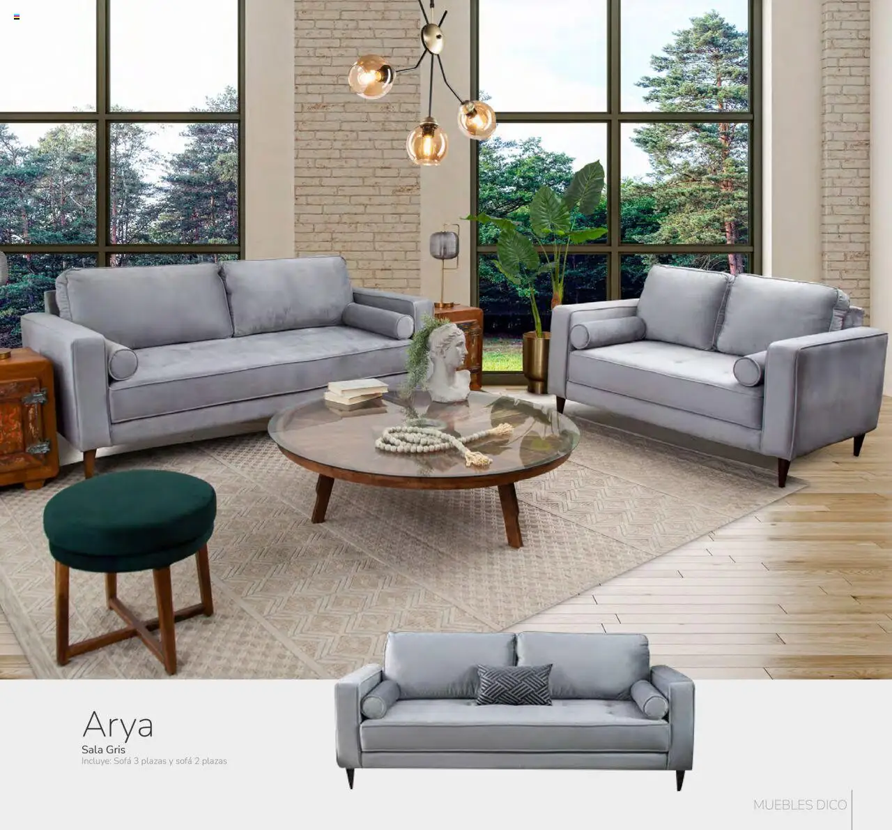 Nuevas ofertas de Muebles Dico válidas en toda la República Mexicana desde el 26.09.2025. ¡Encuentra las mejores ofertas en Muebles Dico - Universal! | Página: 11 | Productos: Sofá