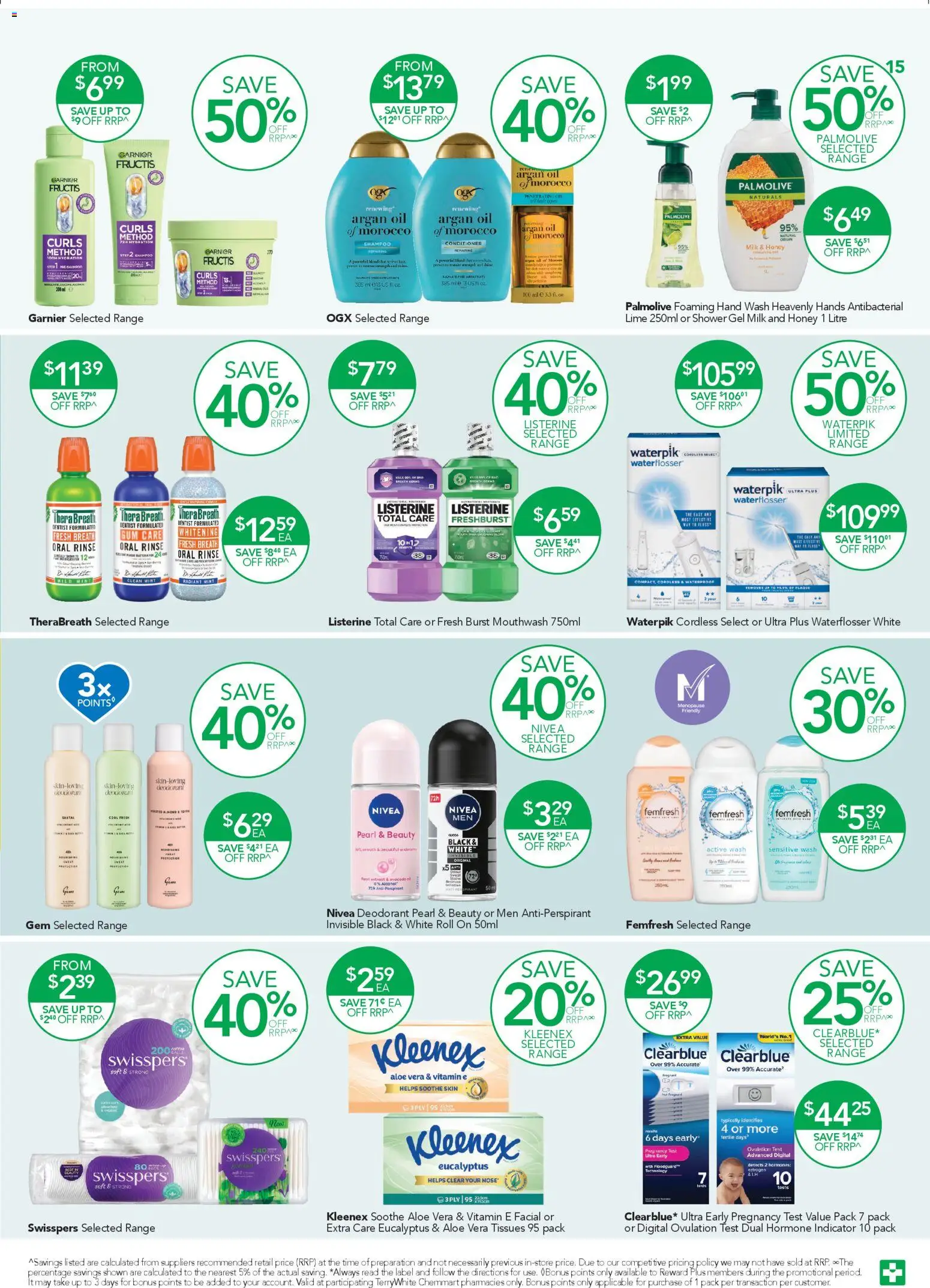 Terry White catalogue - valid from 16.04.2026 | Page: 15 | Products: Shampoo, Antiperspirant, Lime, Tissues