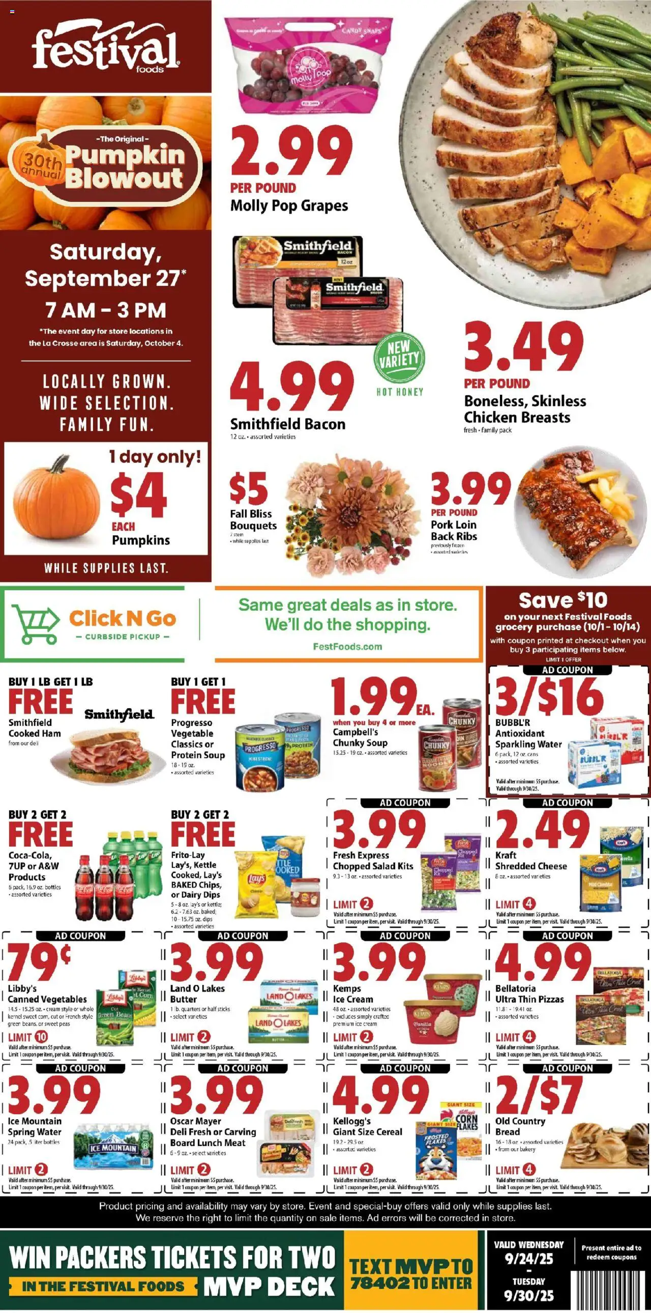 Festival Foods Weekly Ad - valid from 24.09.2025 | Page: 1