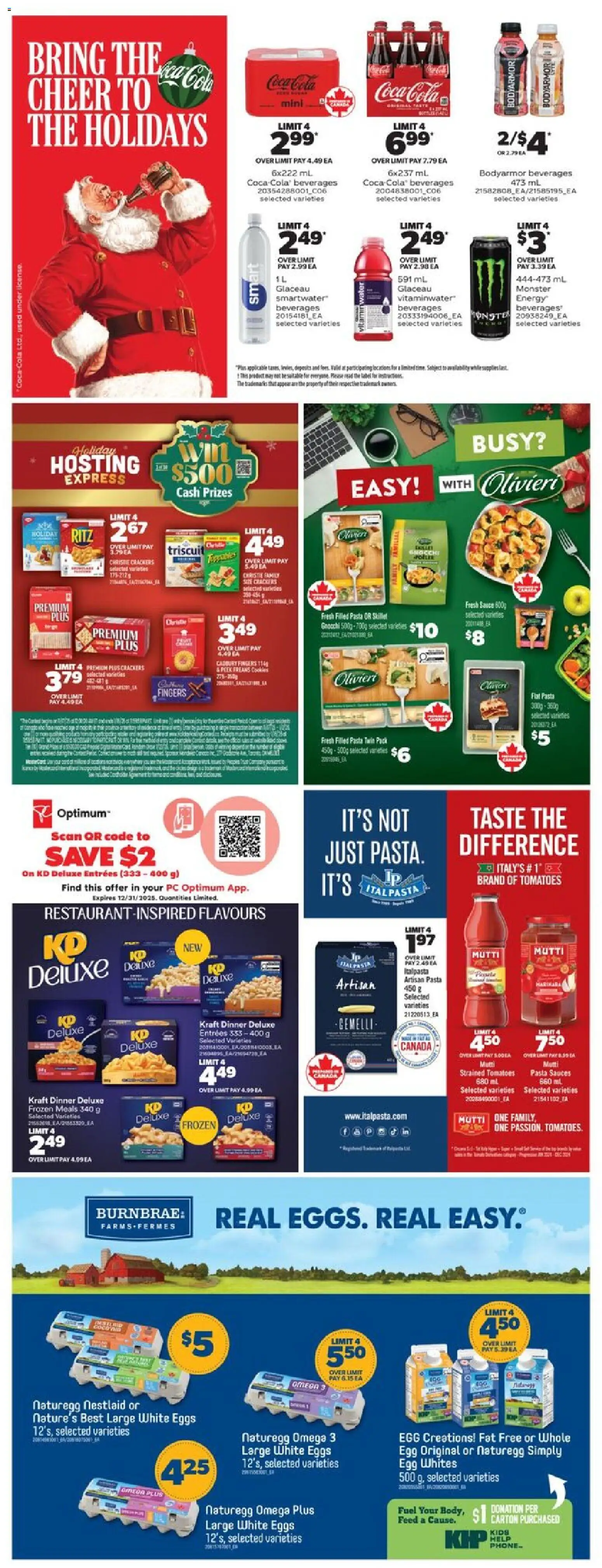 Real Canadian Superstore flyer valid from 04.12.2025 | Page: 38 | Products: Pasta, Phone, PC, Tomatoes