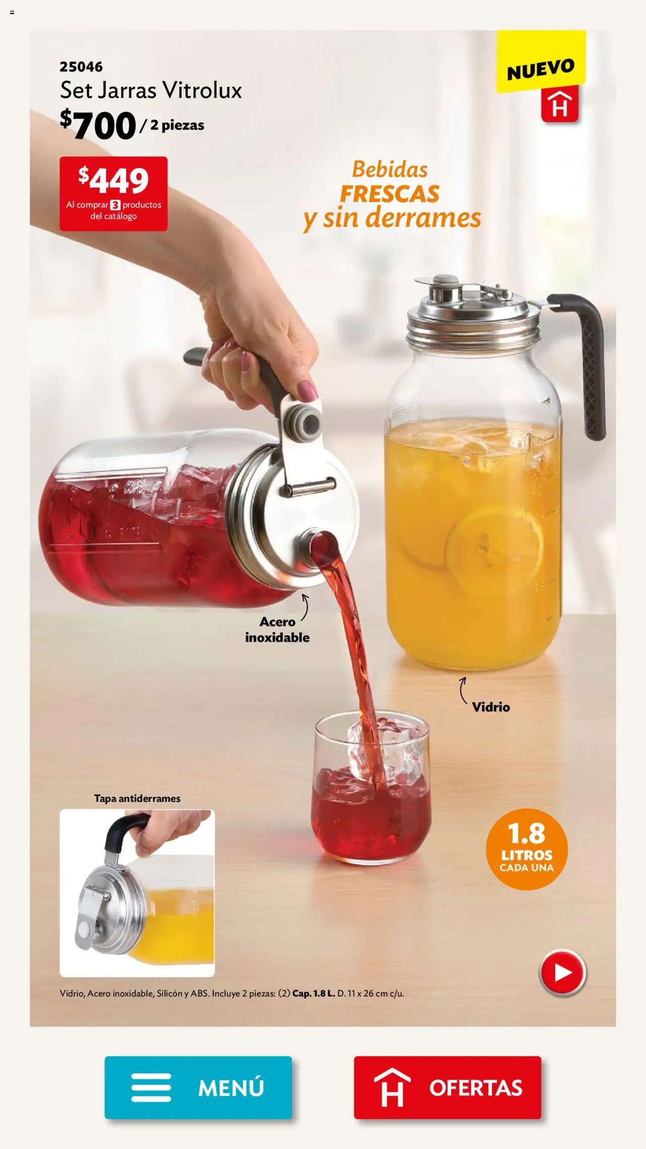 Nuevas ofertas de Betterware válidas en toda la República Mexicana desde el 01.09.2025. ¡Encuentra las mejores ofertas en Betterware - Campaña 9 2025! | Página: 4