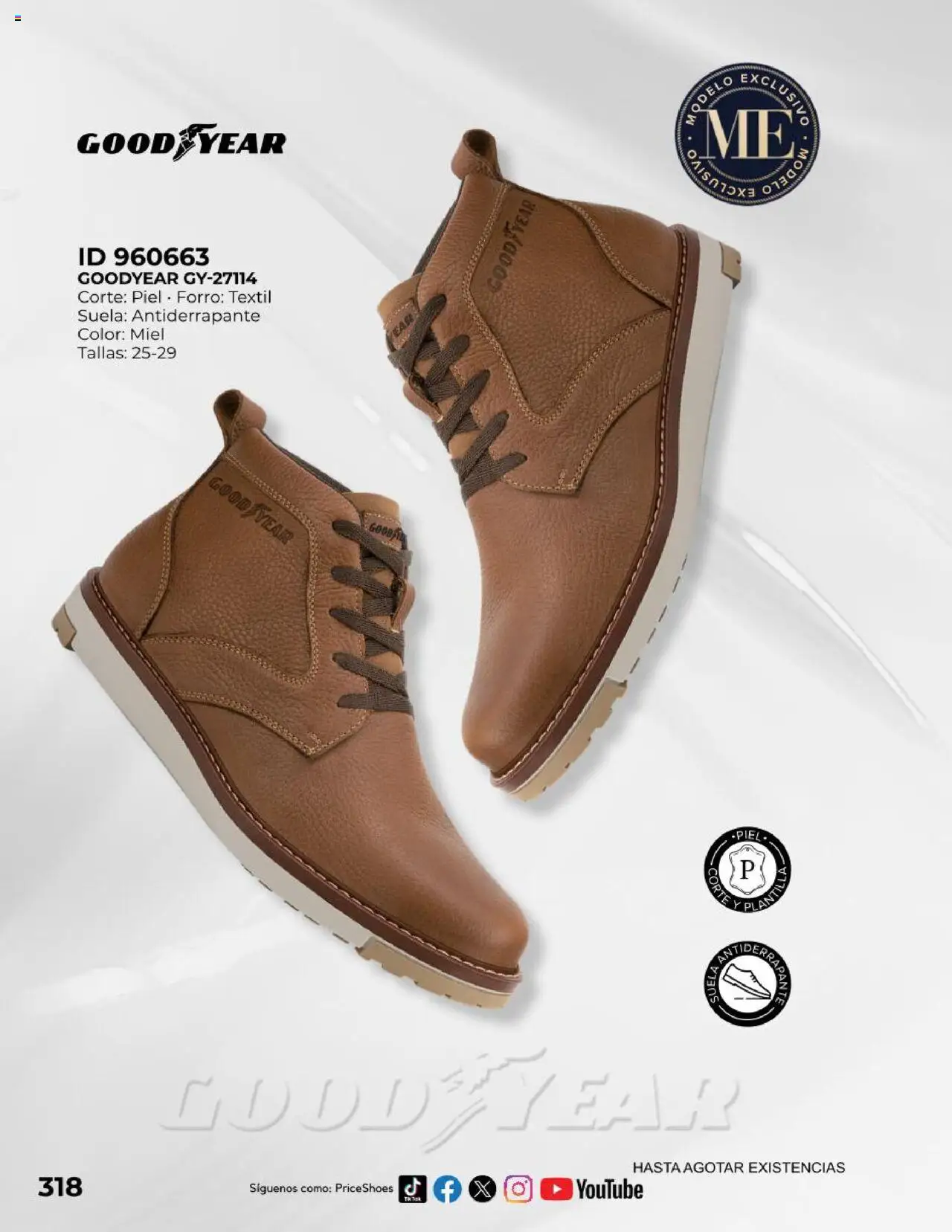 Nuevas ofertas de Price Shoes válidas en toda la República Mexicana desde el 19.10.2025. ¡Encuentra las mejores ofertas en Price Shoes catálogo Exclusivos 2025! | Página: 316