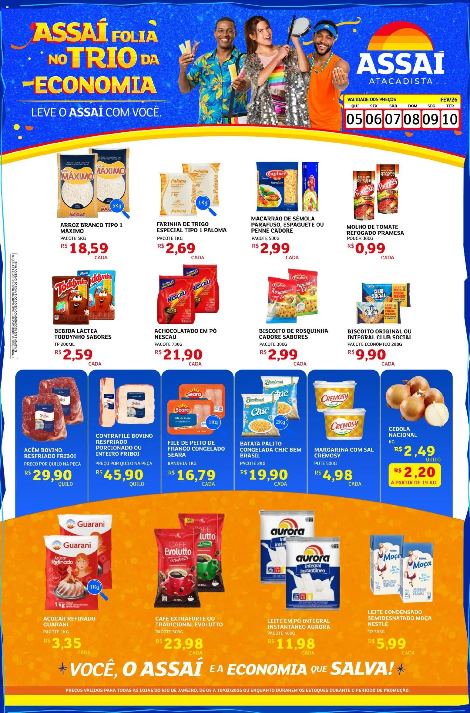 Assaí Atacadista Folheto - válido de 05.02.2026 | Página: 1