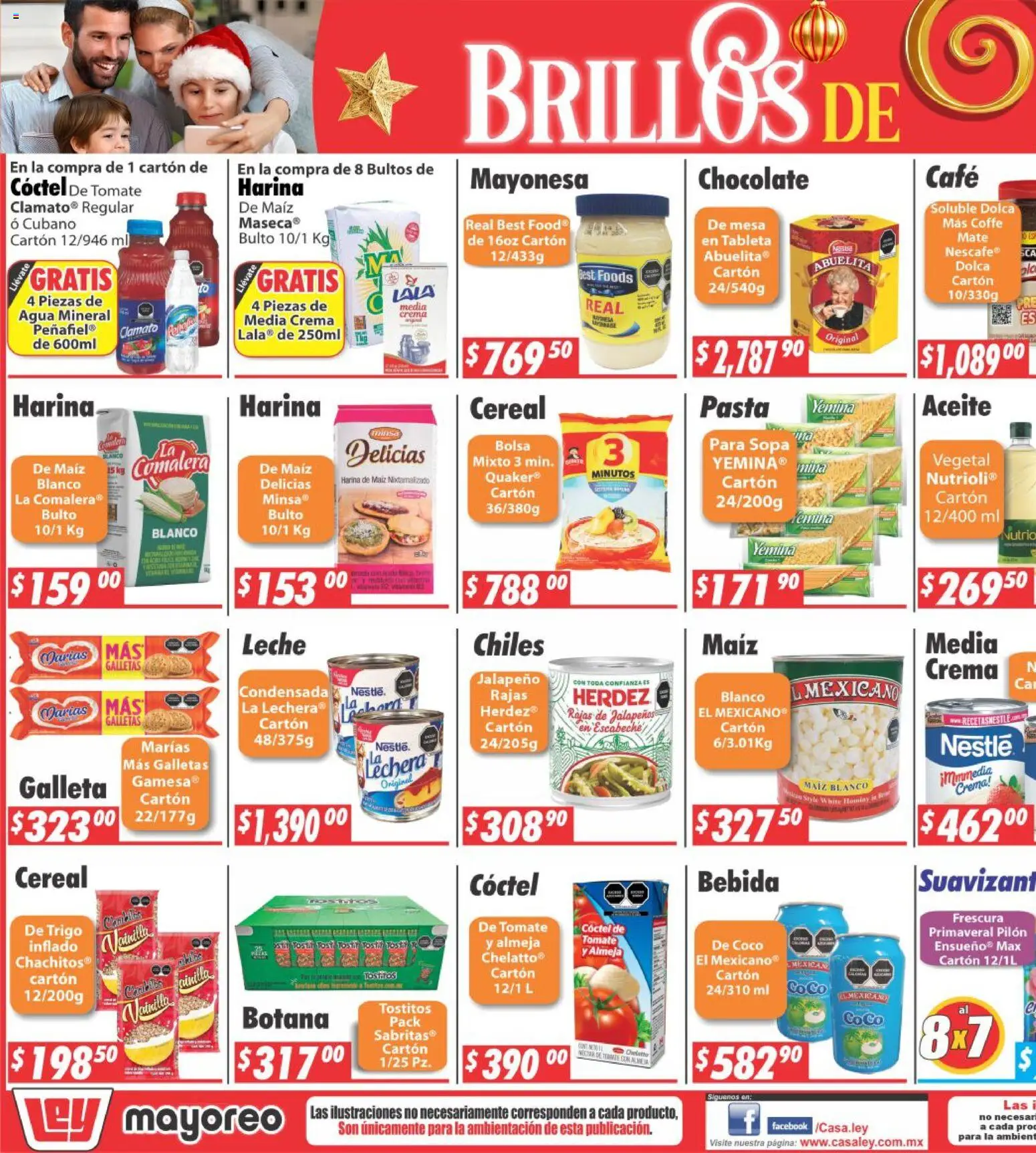 Nuevas ofertas de Casa Ley válidas en toda la República Mexicana desde el 15.12.2025. ¡Encuentra las mejores ofertas en Casa Ley folleto! | Página: 4 | Productos: Sopa, Tomate, Café, Pasta