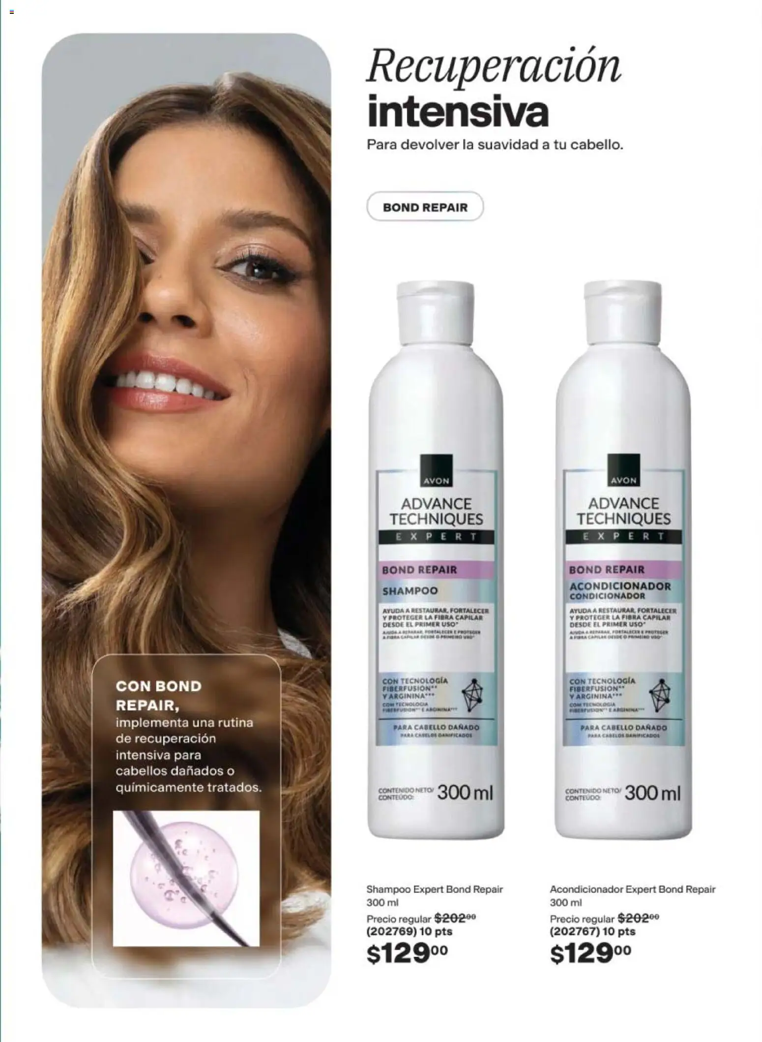 Nuevas ofertas de AVON válidas en toda la República Mexicana desde el 08.05.2026. ¡Encuentra las mejores ofertas en AVON campaña 8 2026! | Página: 178 | Productos: Acondicionador