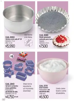 Vista previa Catálogo Amodil Campaña 5 válido desde el 01.03.2026 | Página: 112 | Productos: Horno, Bowl, Molde, Batidor