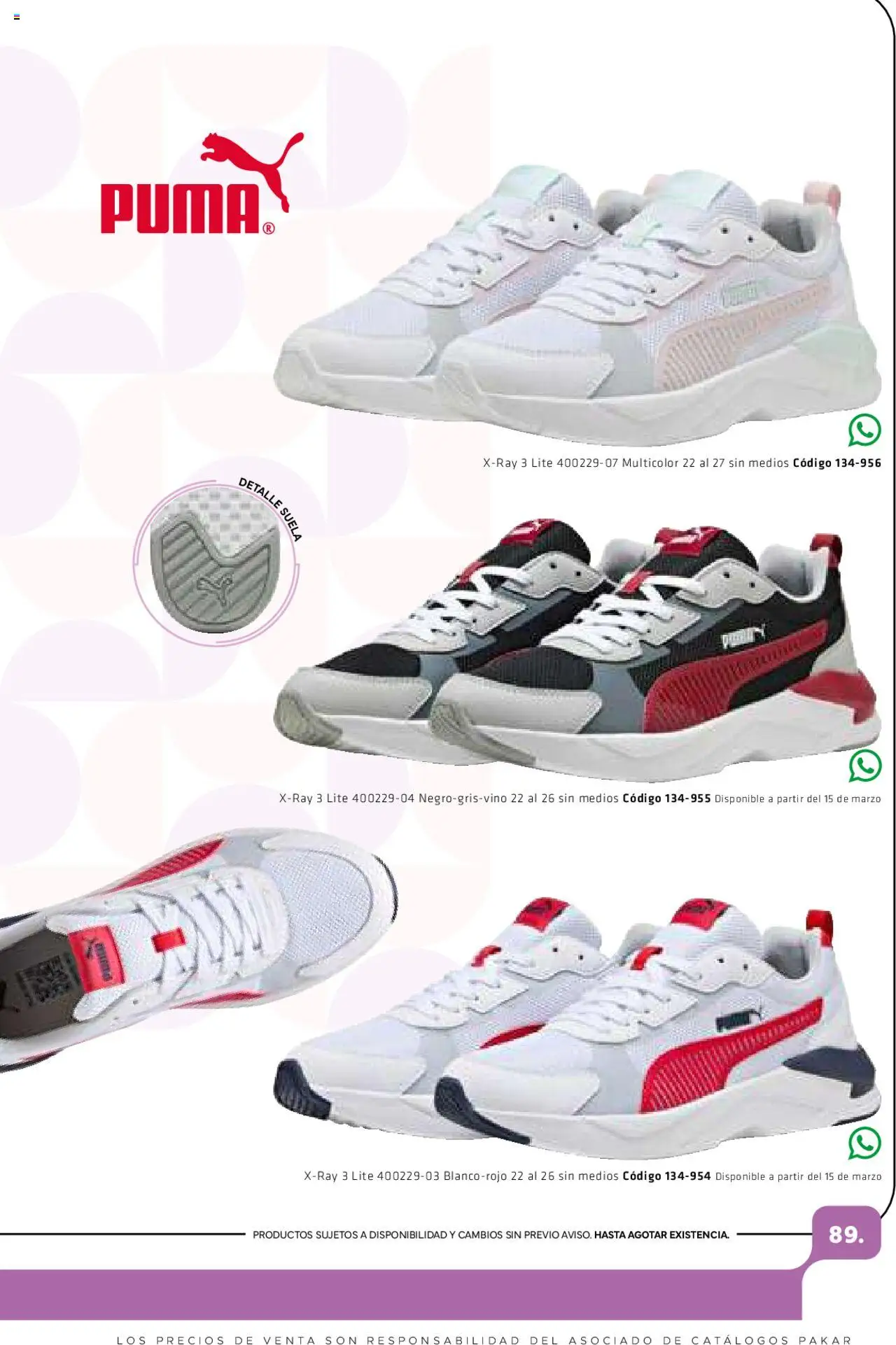 Nuevas ofertas de SC Pakar válidas en toda la República Mexicana desde el 06.03.2025. ¡Encuentra las mejores ofertas en SC Pakar catálogo Women! | Página: 89