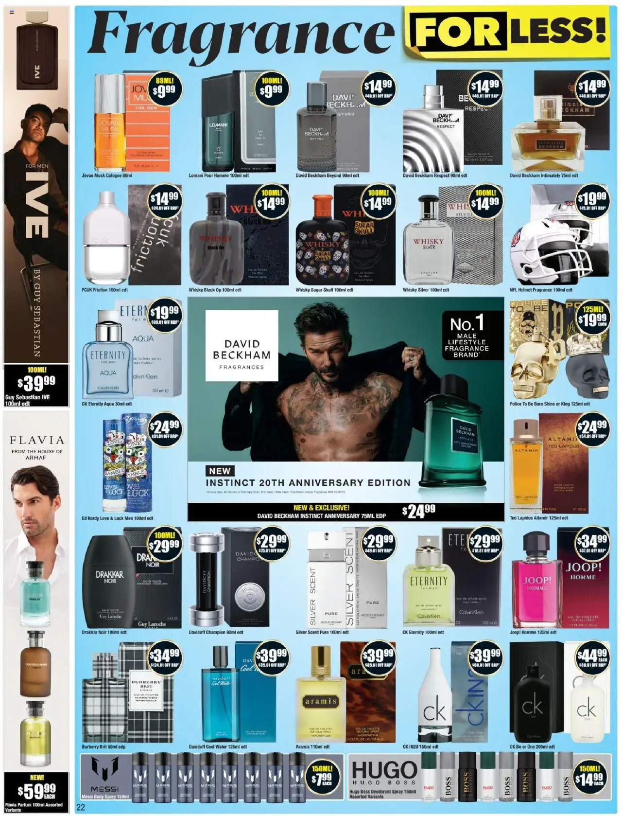 Chemist Warehouse catalogue - valid from 02.10.2025 | Page: 22 | Products: Fragrance, Deodorant, Water, Sugar