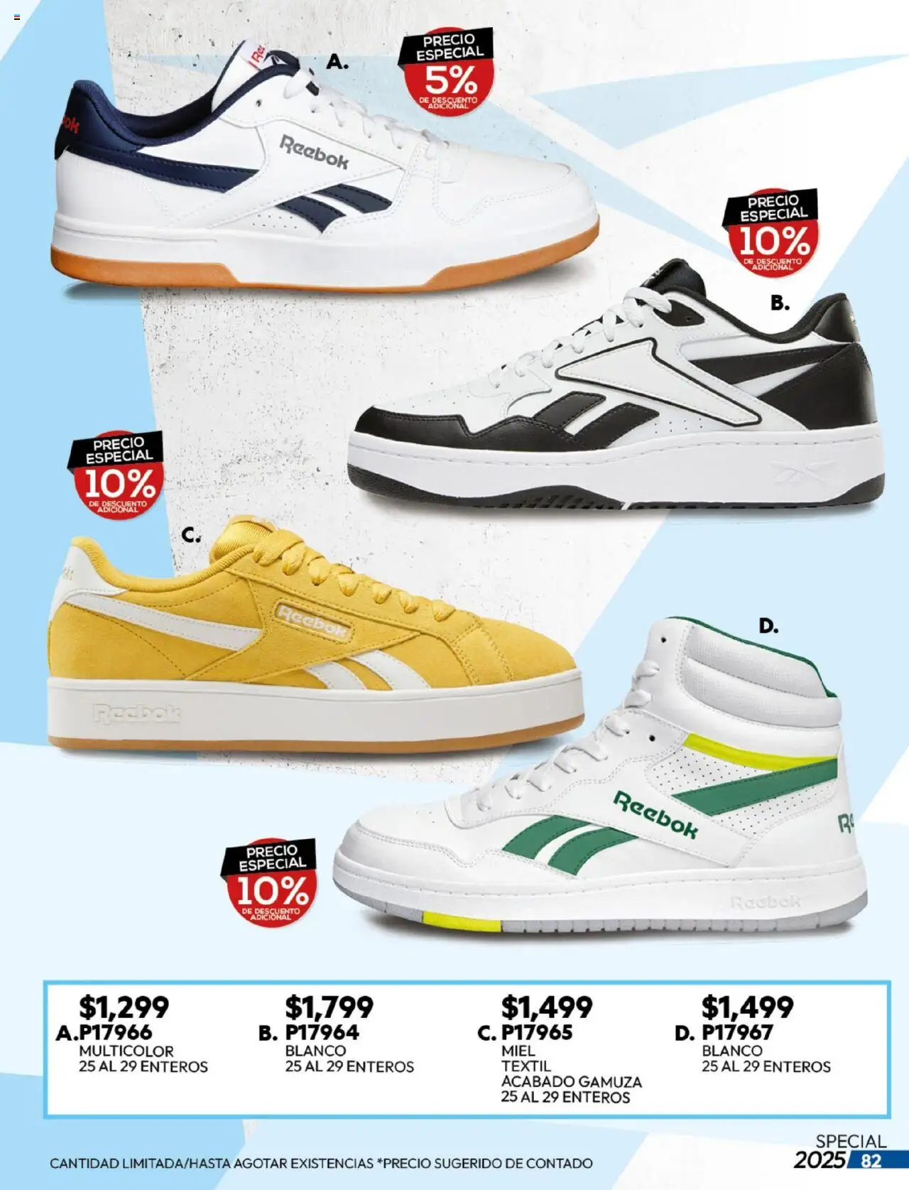 Nuevas ofertas de Cklass válidas en toda la República Mexicana desde el 25.08.2025. ¡Encuentra las mejores ofertas en Cklass - Catálogo Sportweek! | Página: 83 | Productos: Gamuza