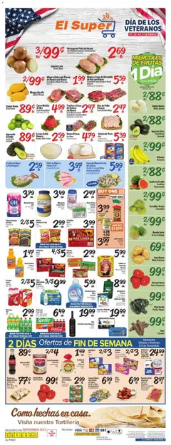 Preview of El Super weekly ads valid from 05.11.2025