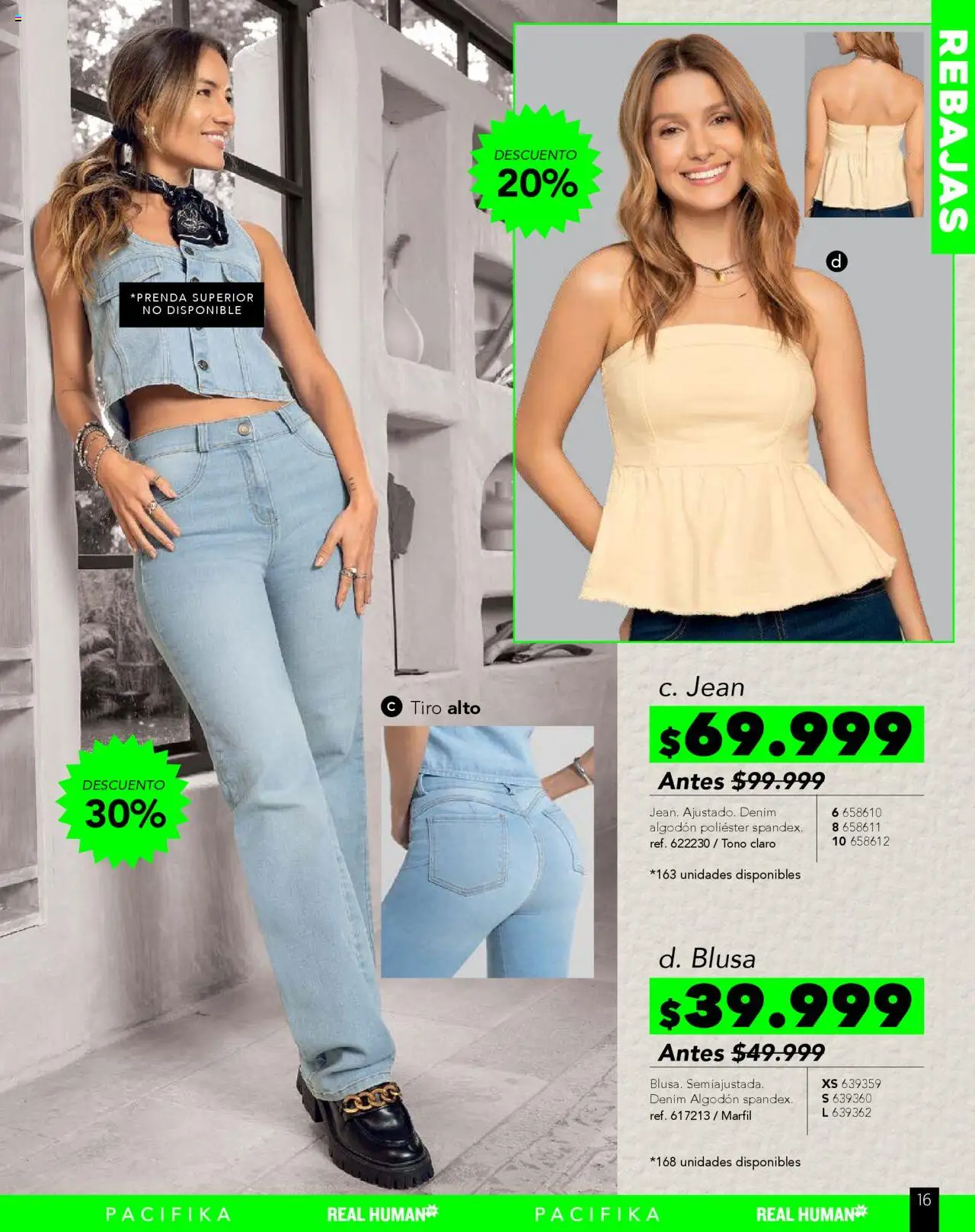 Pacifika revista - valida desde el 01.08.2025 | Página: 212 | Productos: Algodón, Jean, Blusa