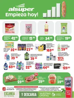 Vista previa de Alsuper folleto Chihuahua Estado, nuevo folleto de la tienda, válido en México a partir del 27.01.2026
