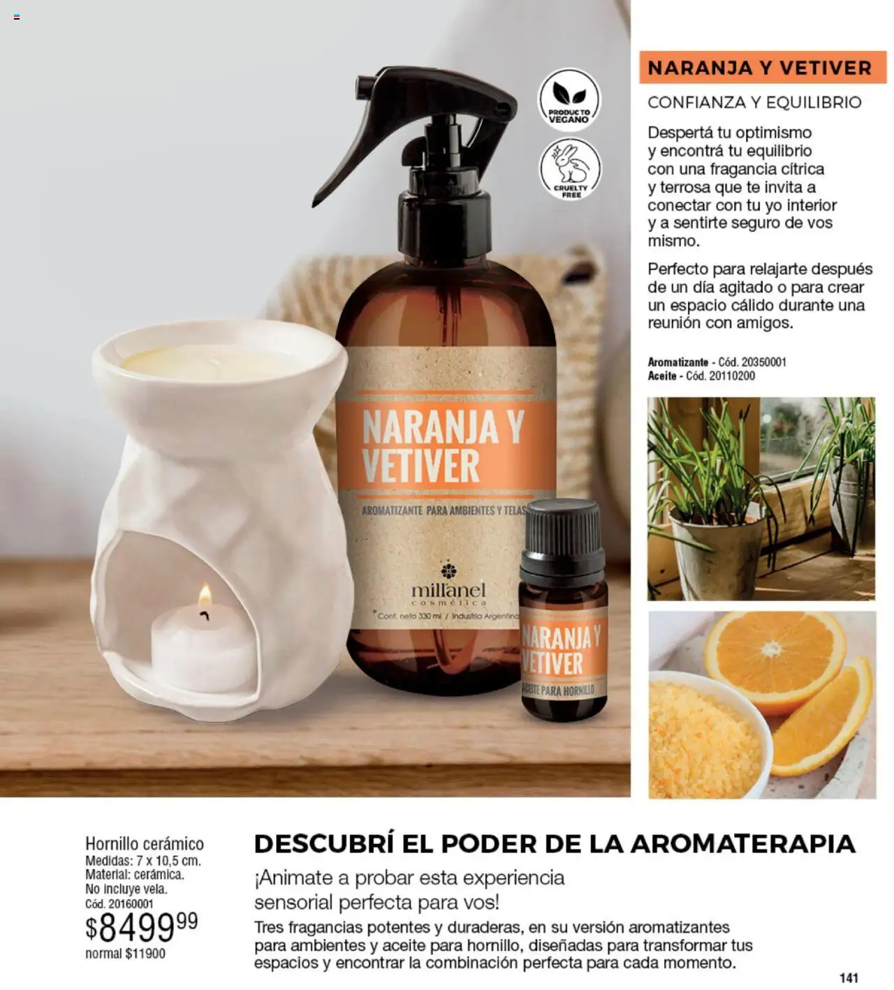 Millanel catálogo │ válido desde el 23.06.2025 | Página: 141 | Productos: Cerámico, Fragancia, Aceite, Té