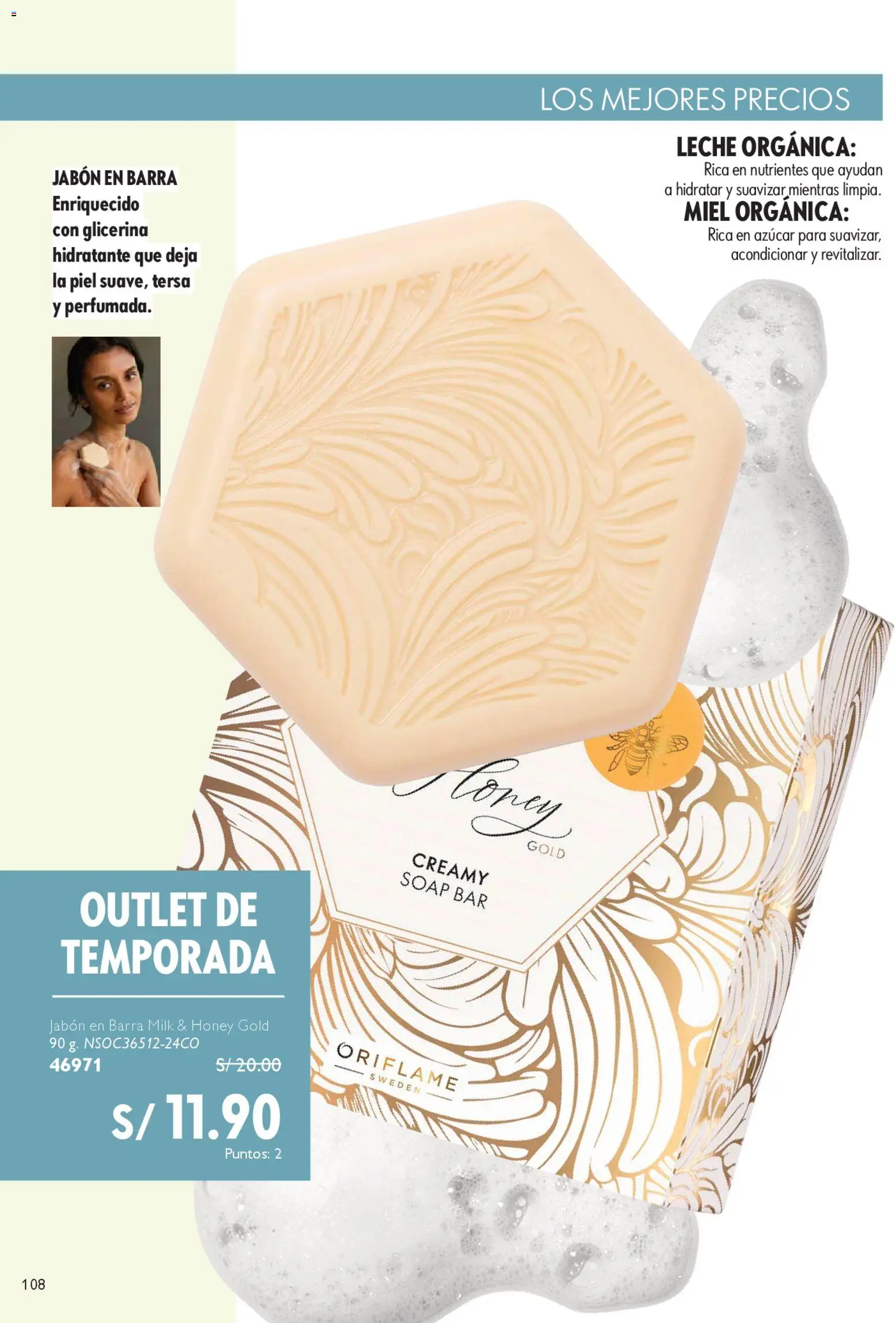 Catálogo Natura válido desde 27.12.2025 | Página: 108 | Productos: Jabón, Leche