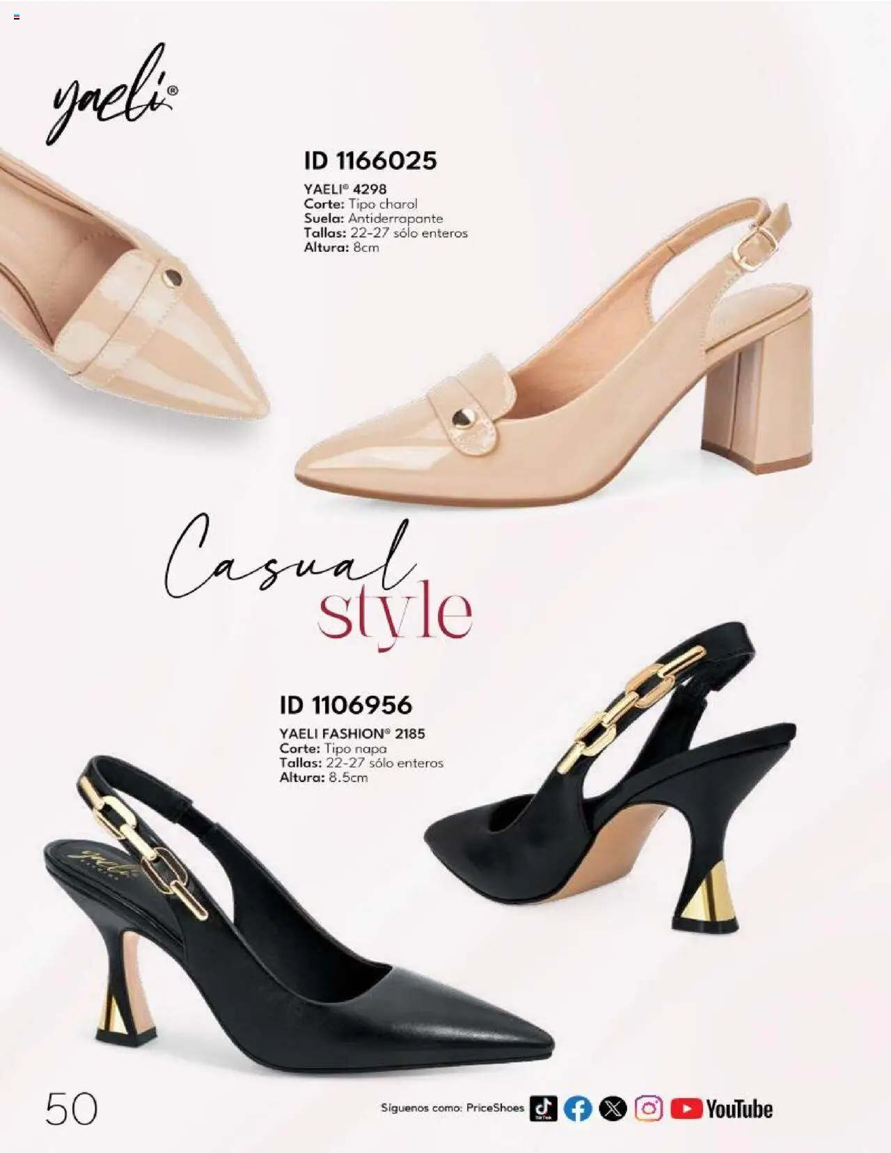 Nuevas ofertas de Price Shoes válidas en toda la República Mexicana desde el 14.10.2025. ¡Encuentra las mejores ofertas en Price Shoes - Catálogo - 10 Pagos sin Intereses! | Página: 50