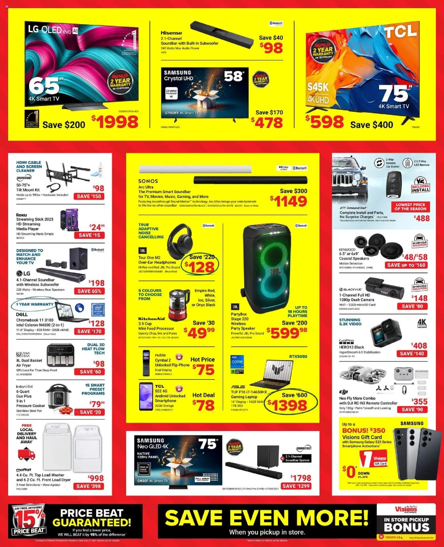 Visions flyer valid from 24.12.2025 | Page: 2 | Products: Video, Audio, Camera, Cooker