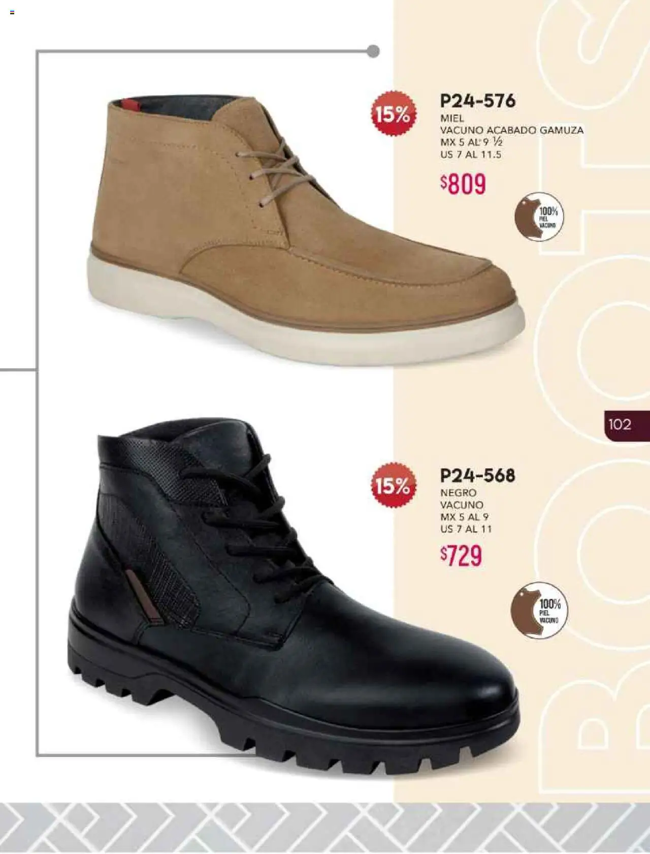 Nuevas ofertas de Cklass válidas en toda la República Mexicana desde el 01.10.2025. ¡Encuentra las mejores ofertas en Cklass - Catálogo Especial Caballero! | Página: 103 | Productos: Gamuza