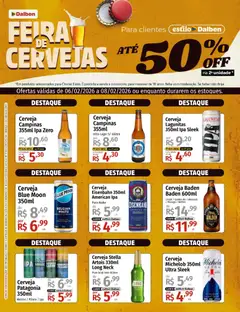 Supermercado Dalben - Ofertas Feira de Cervejas - Pré-Visualização do folheto da loja Supermercado Dalben, válido de 06.02.2026