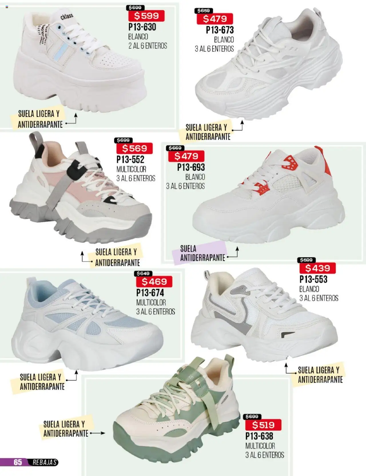 Nuevas ofertas de Cklass válidas en toda la República Mexicana desde el 23.06.2025. ¡Encuentra las mejores ofertas en Cklass catálogo Rebajas Sobre Calzado! | Página: 66