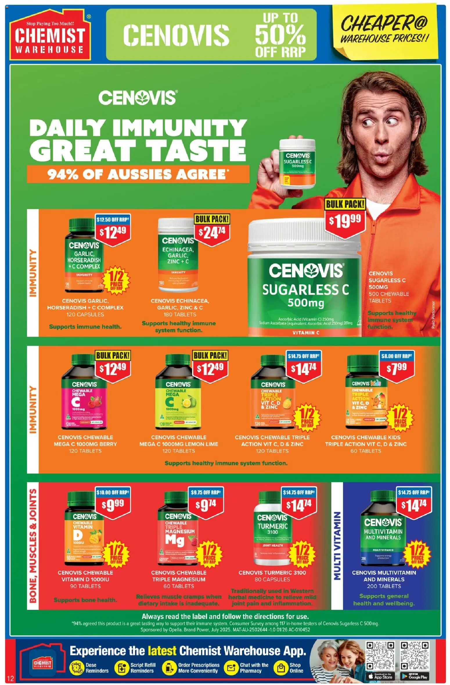 Chemist Warehouse catalogue - valid from 23.04.2026 | Page: 12 | Products: Lemon, Lime, Vitamin, Zinc