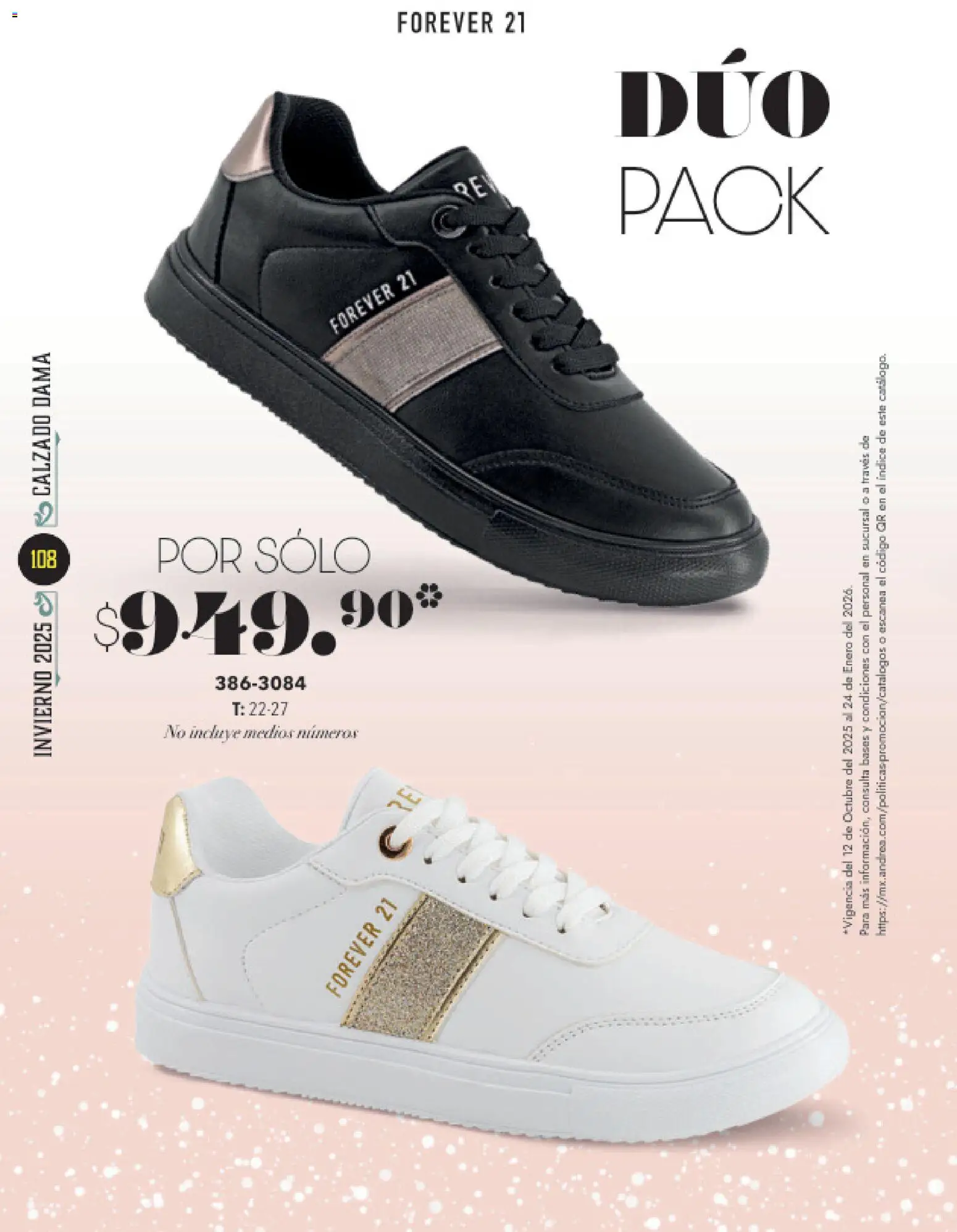 Nuevas ofertas de Andrea válidas en toda la República Mexicana desde el 26.11.2025. ¡Encuentra las mejores ofertas en Andrea catálogo Invierno! | Página: 108