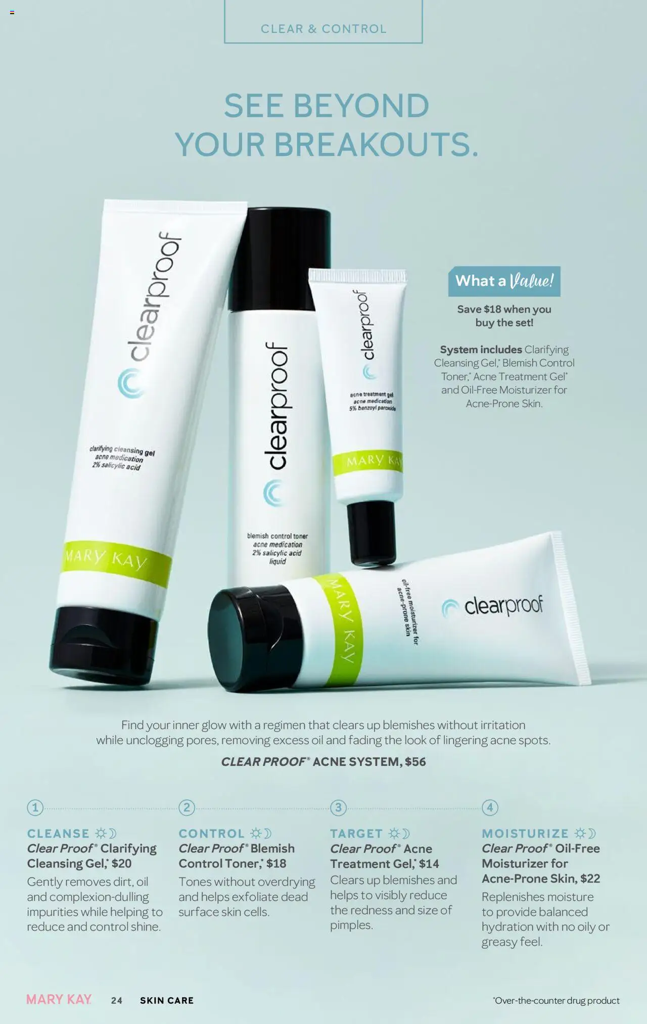 Mary Kay The Look Summer 2025 - valid from 16.05.2025 | Page: 24 | Products: Oil, Toner