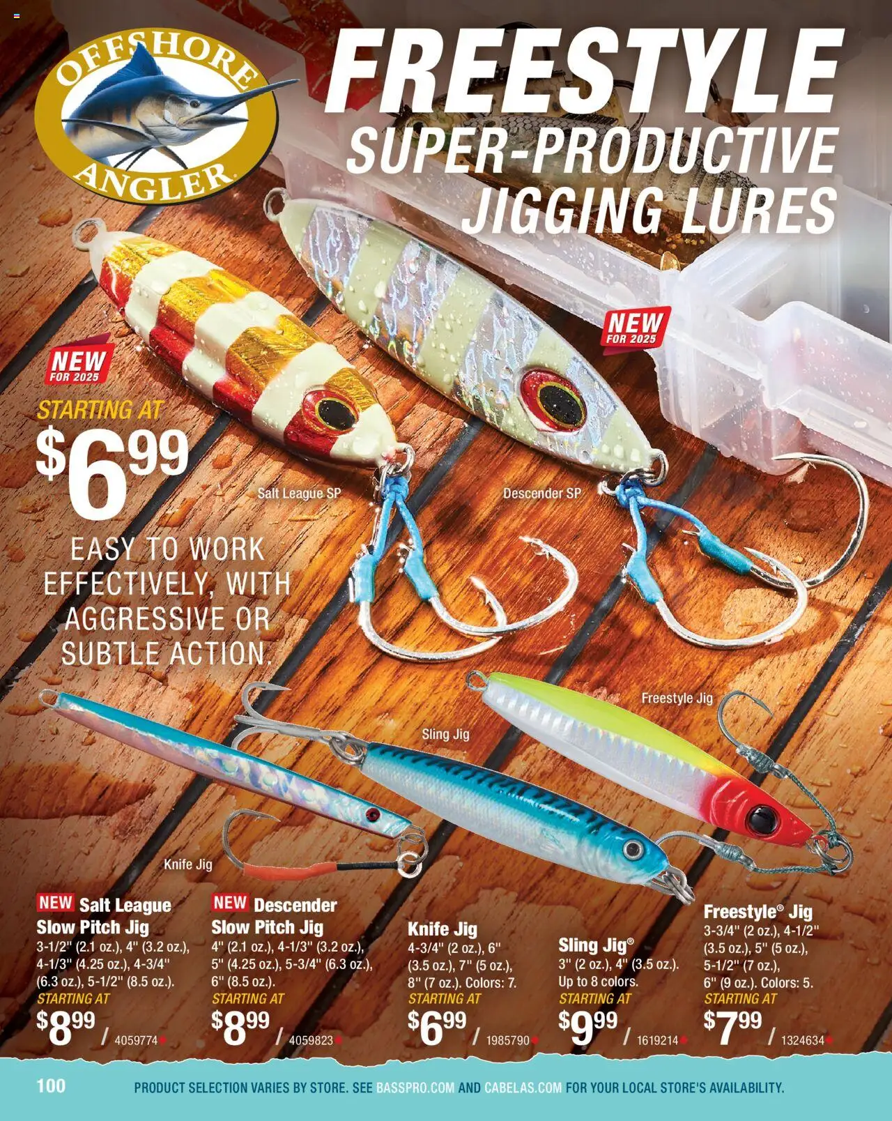 Cabela's Saltwater Specialist 25 - valid from 01.01.2025 | Page: 100 | Products: Salt