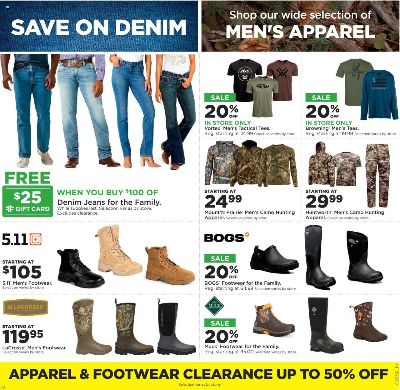Mills Fleet Farm Weekly Ad - valid from 14.08.2025 | Page: 12 | Products: Jeans